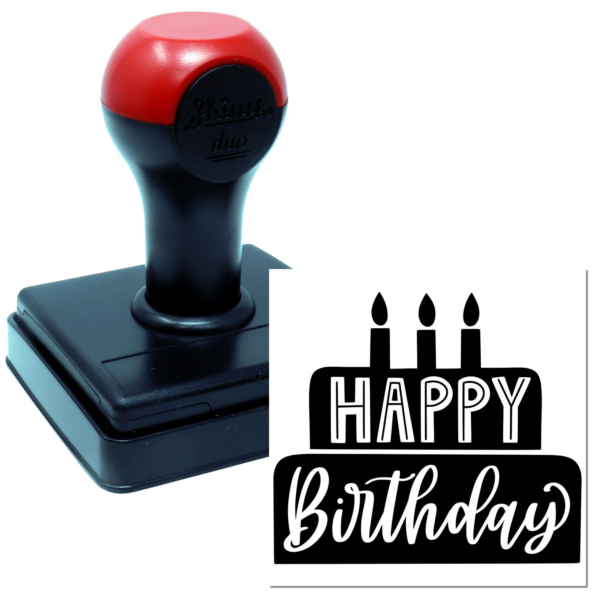 Hand Candlelight Celebration Joy Scrapbook Stamp