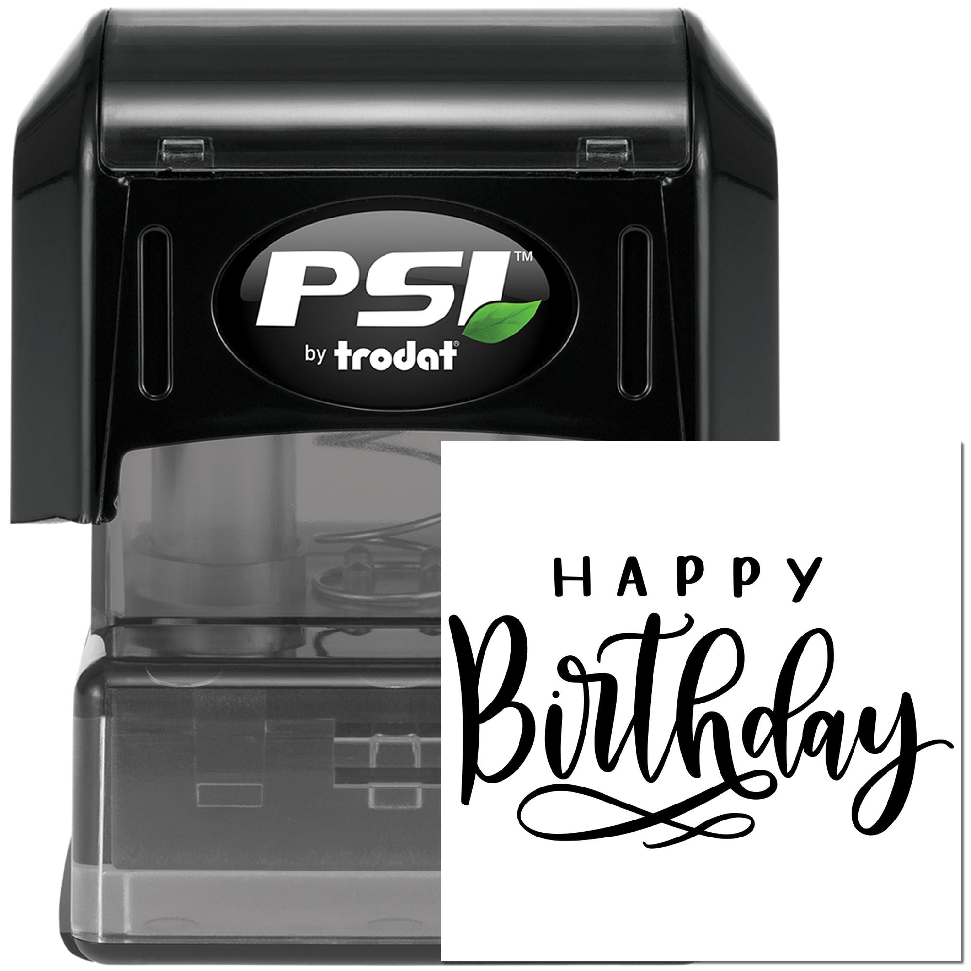 PSI Pre-Inked Grand Birthday Party Bash Card Making Stamp