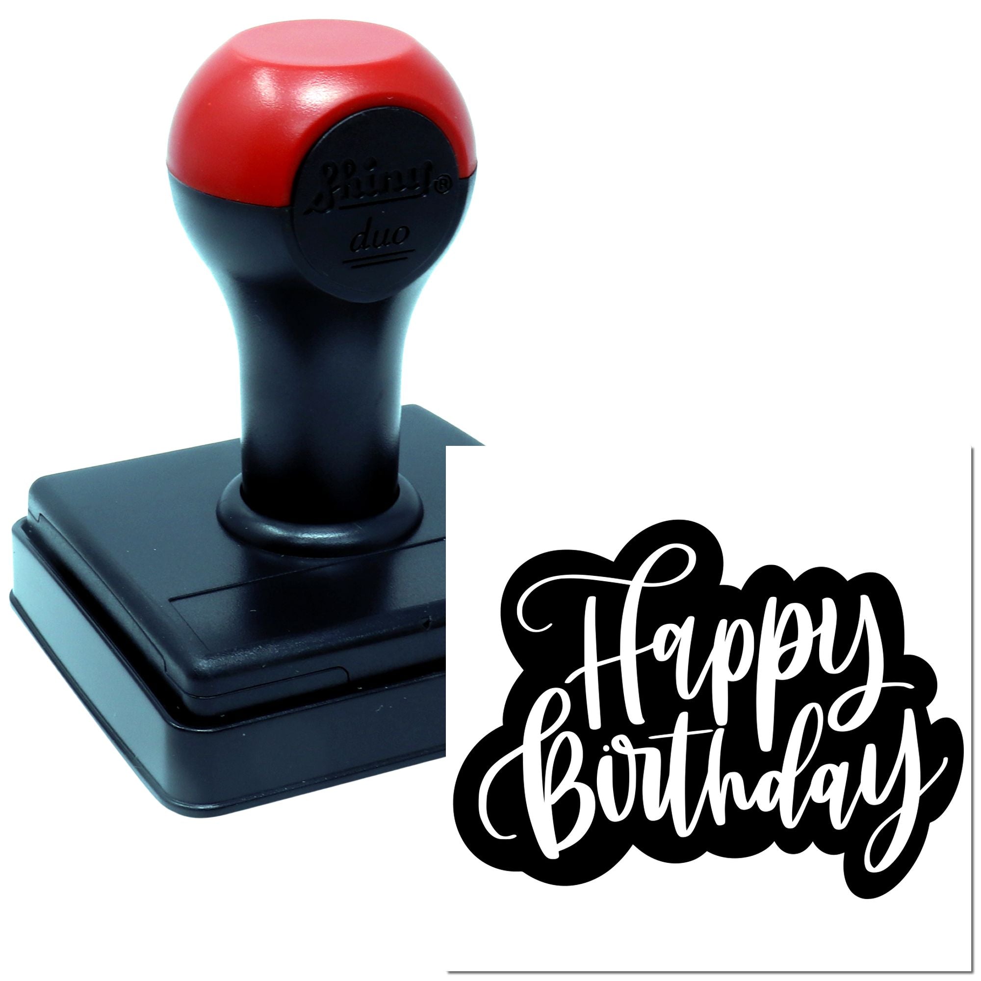 Hand Celebration Explosion Card Stamp