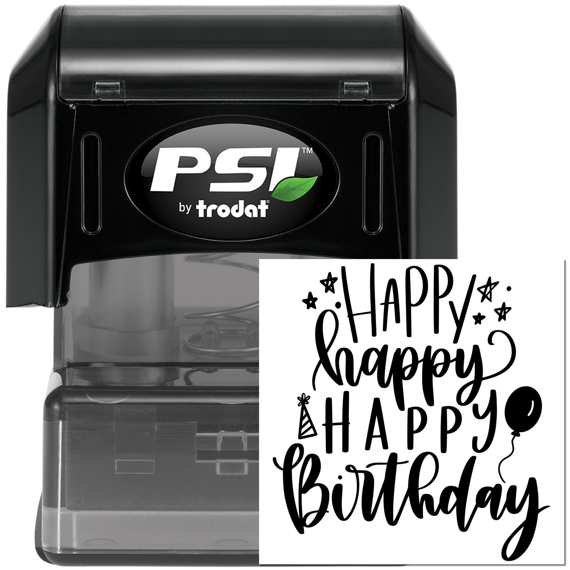 PSI Pre-Inked Balloon Party Delight Card Making Stamp