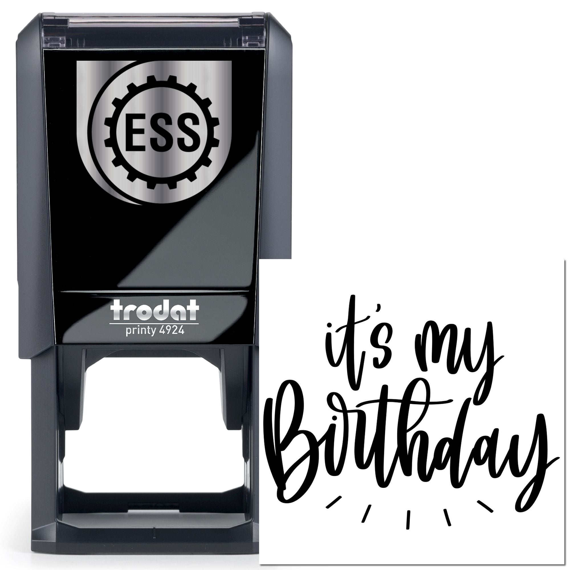 Self-Inking Festive Rhythms and Dance Scrapbook Stamp