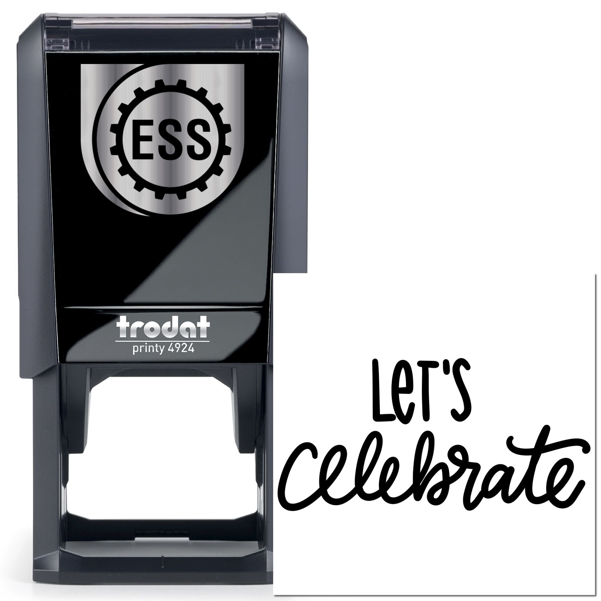 Self-Inking Festive Rhythmic Party Vibe Paper Craft Stamp