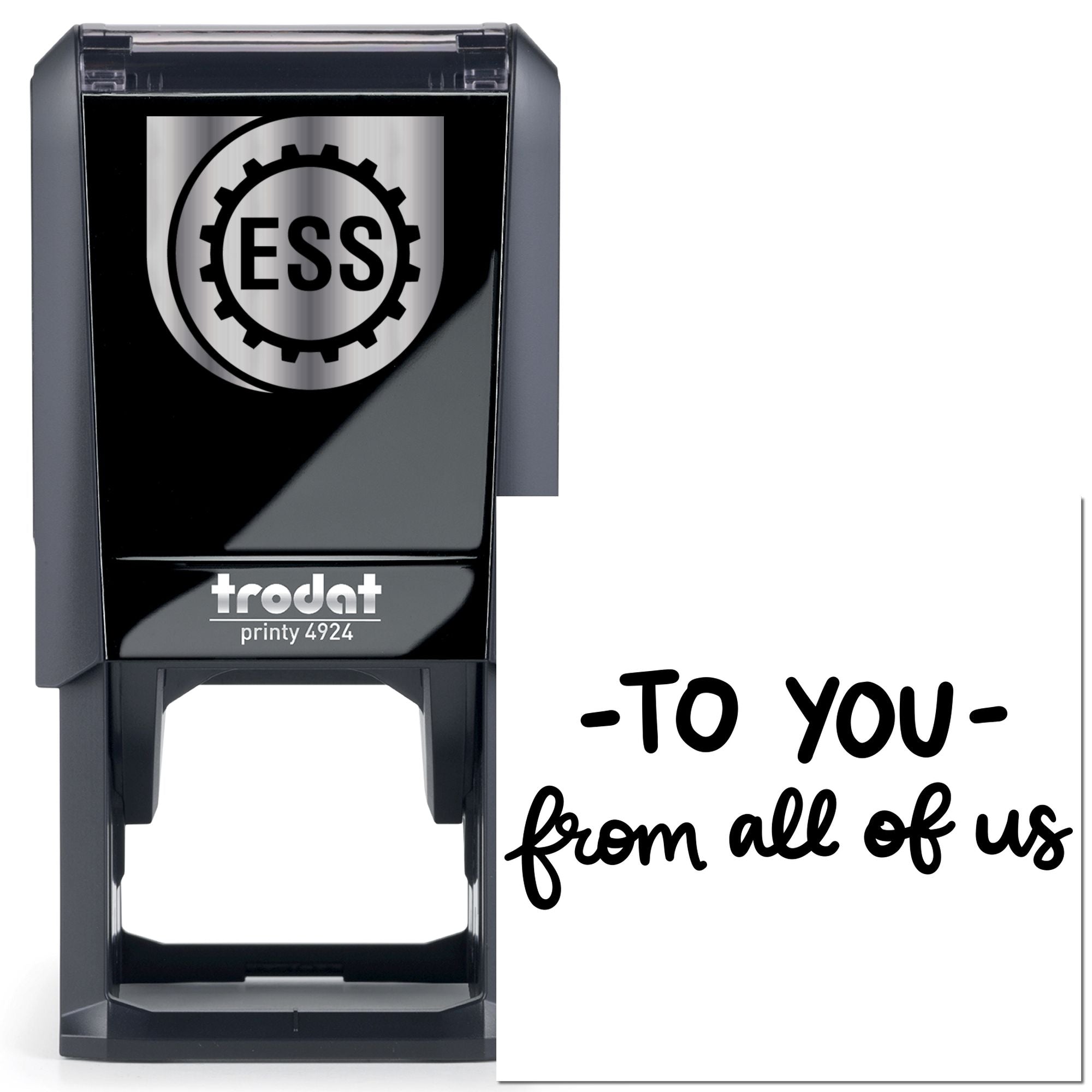 Self-Inking United in Gratitude Scrapbook Stamp