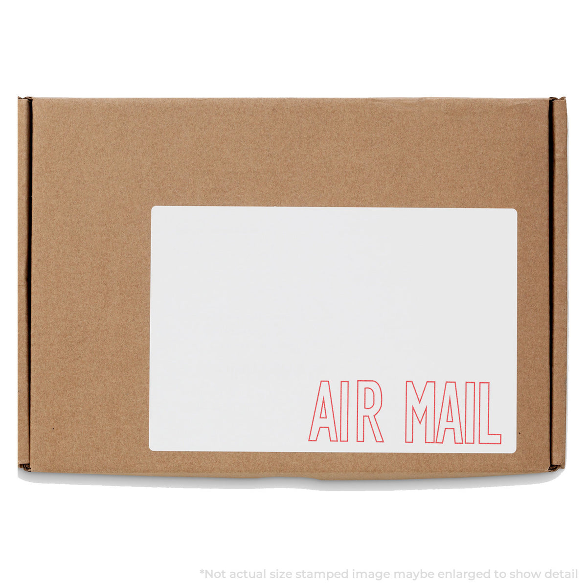 "Air mail" Xstamper stamp used on filed paperwork