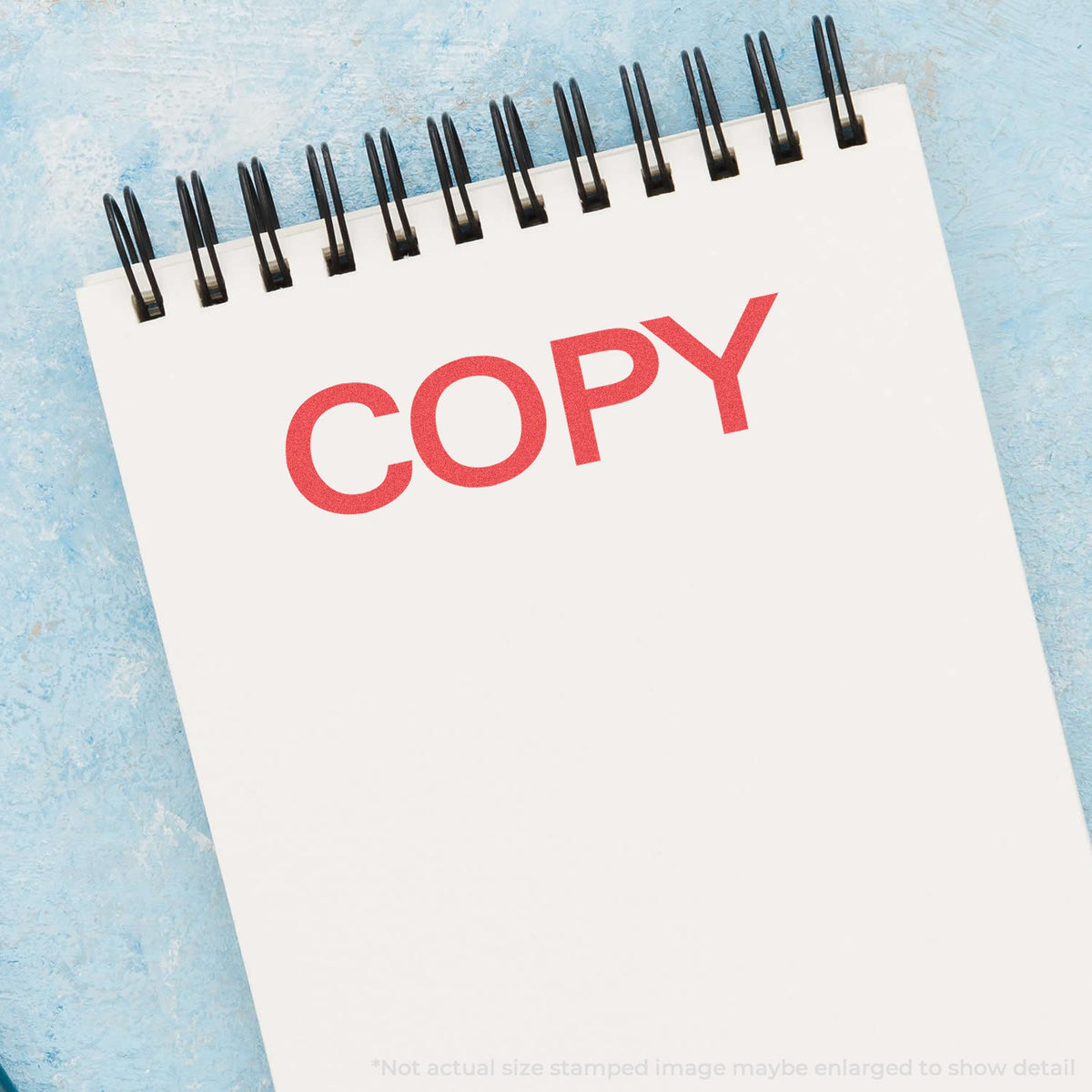 "Copy" Xstamper stamp used on filed paperwork