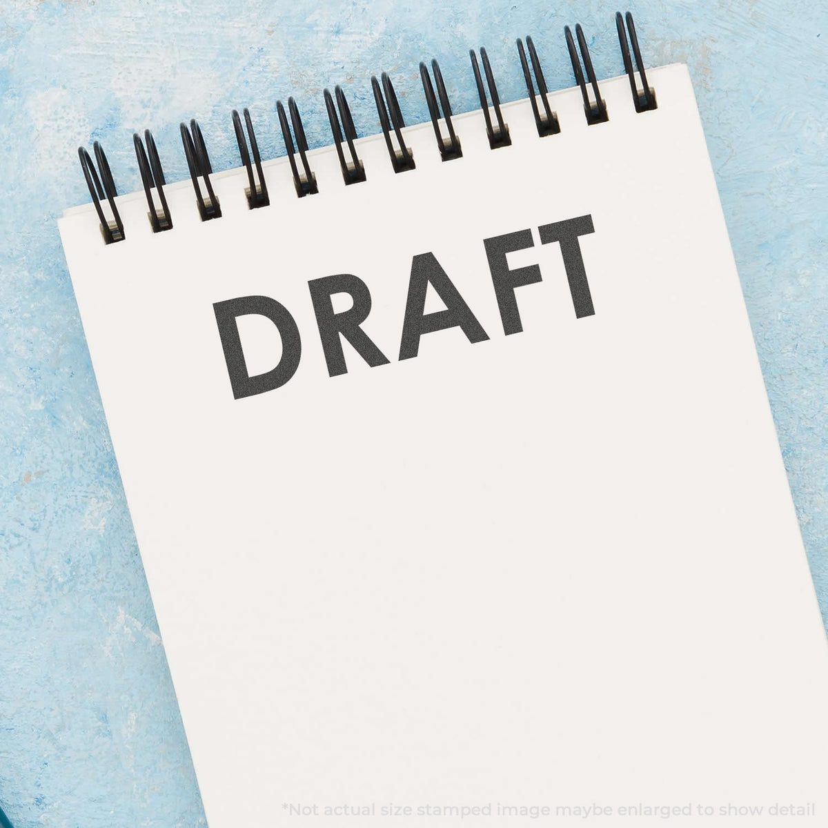 "Draft" Xstamper stamp used on filed paperwork