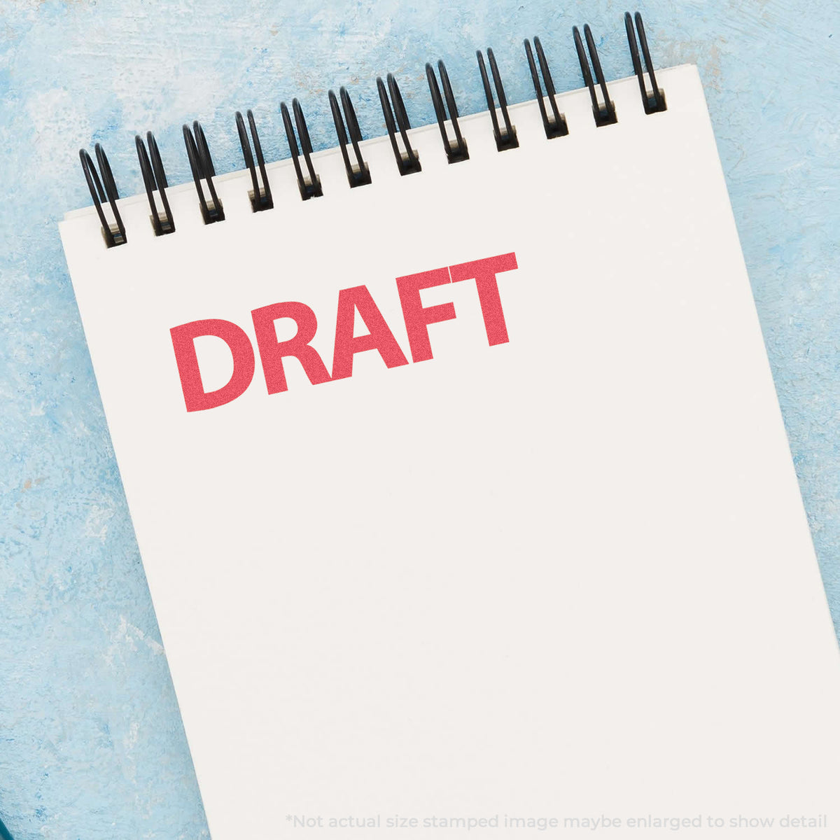 "Draft" Xstamper stamp used on filed paperwork