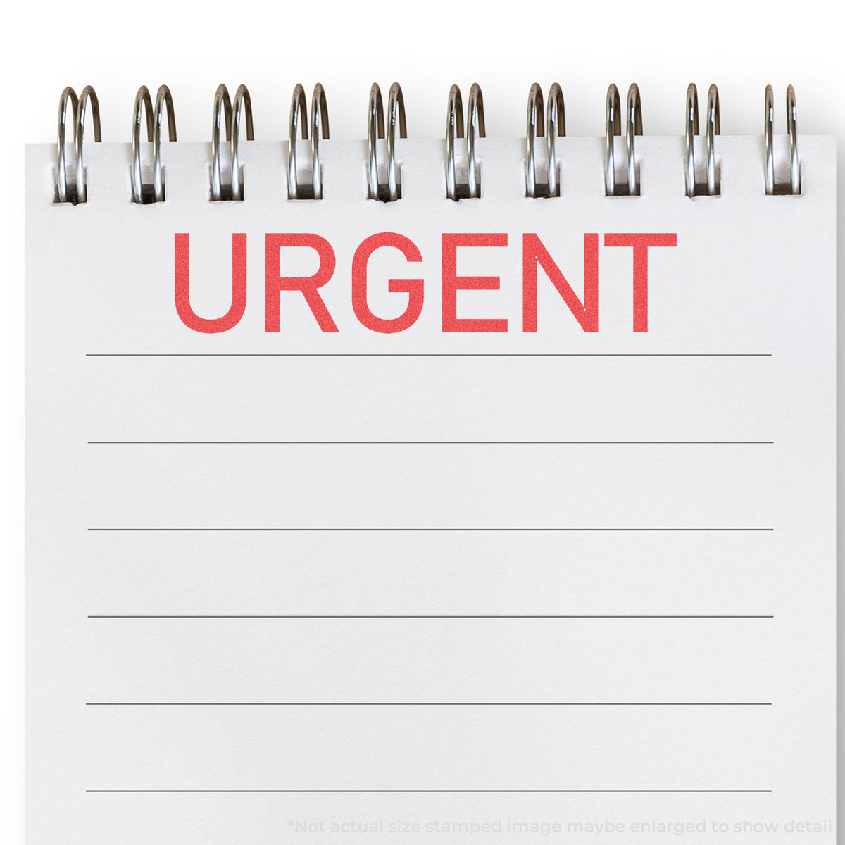 "Urgent" Xstamper stamp used on filed paperwork