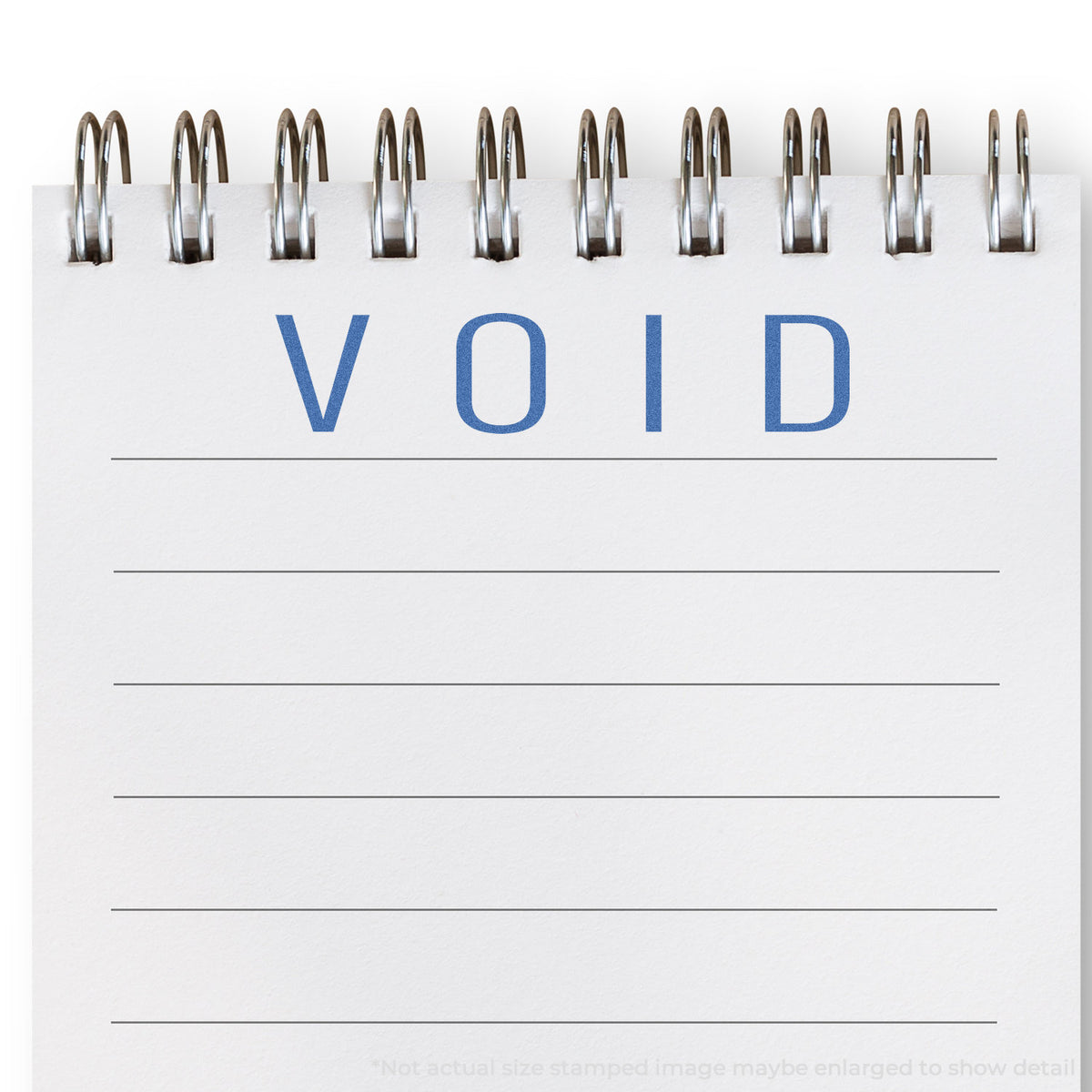 "Void" Xstamper stamp used on filed paperwork