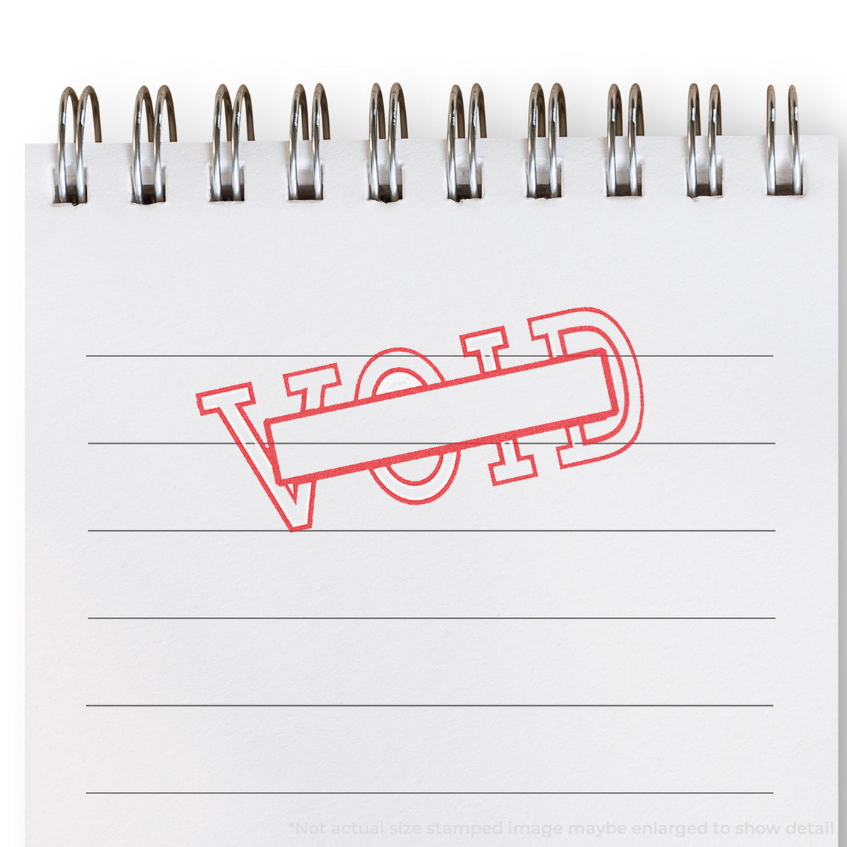 "Date void" Xstamper stamp used on filed paperwork