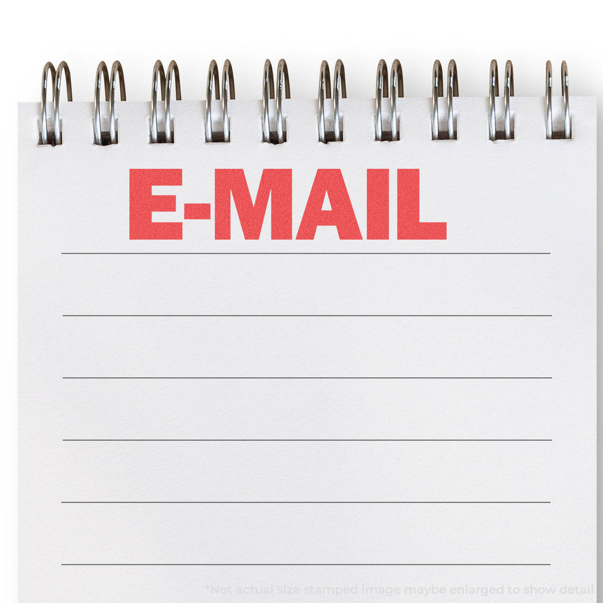 "E-mail" Xstamper stamp used on filed paperwork
