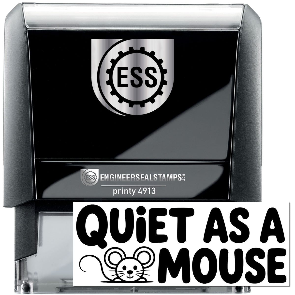 Trodat Otter This World teacher self-inking grading stamp featuring a cute otter design for classroom use.