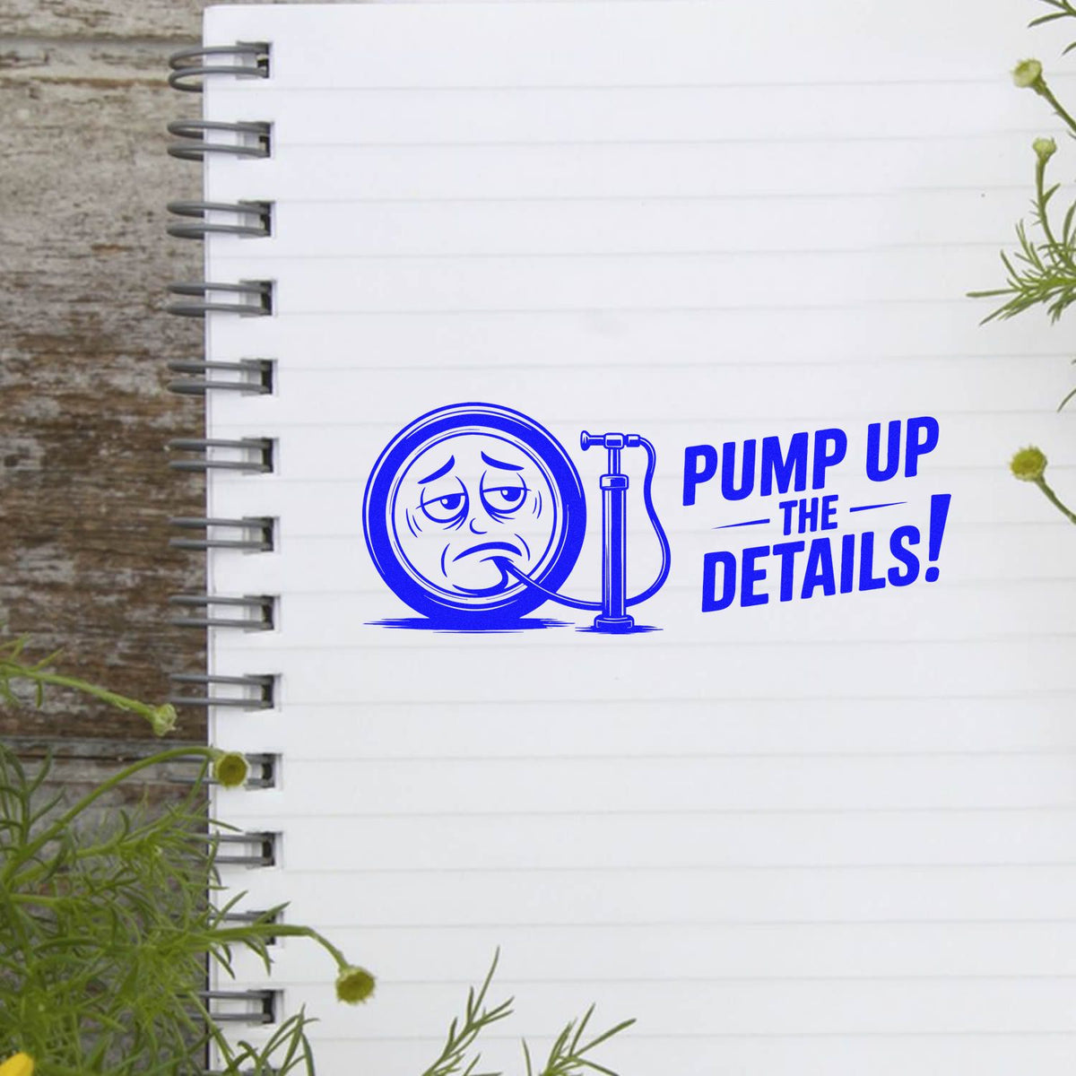 Trodat Teacher Feedback Stamp Missing Something? Can You Spot It? Pre-Inked Compact Stock Stamp in use.