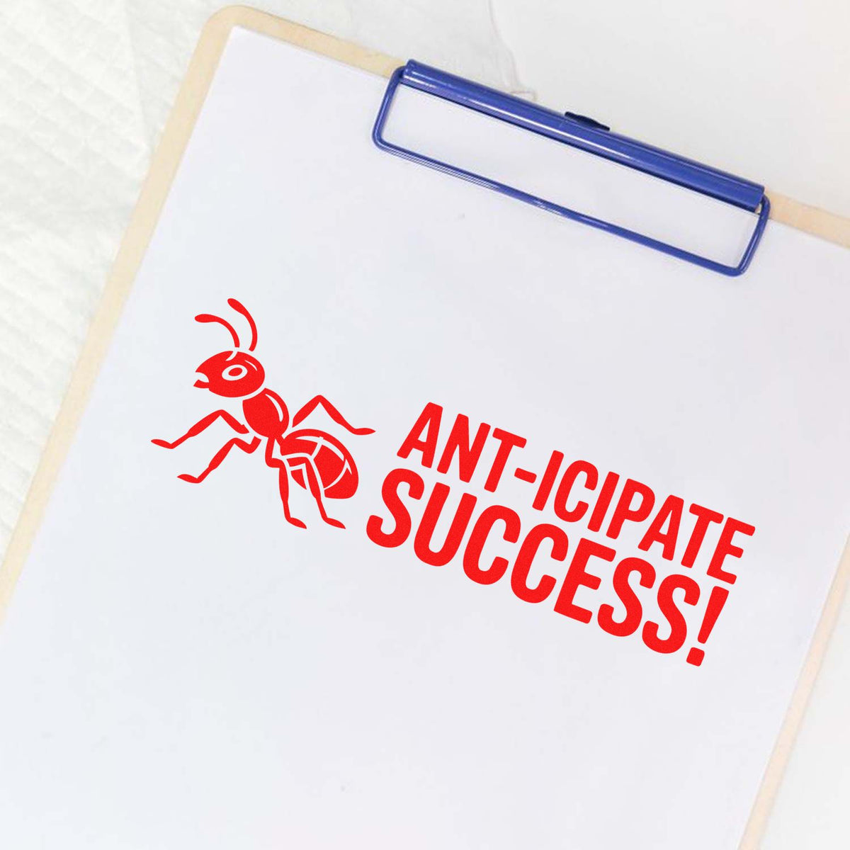 Trodat Motivational Teacher Spot On Work PSI Pre-Inked Stamp in use, showcasing inspiring message for educators on paper.