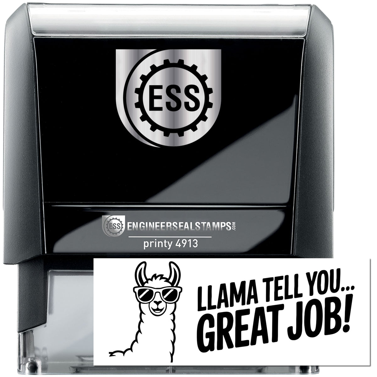 Trodat Paw-Some Work self-inking reward stamp featuring a cute teacher paw design, ideal for classroom recognition and grading.