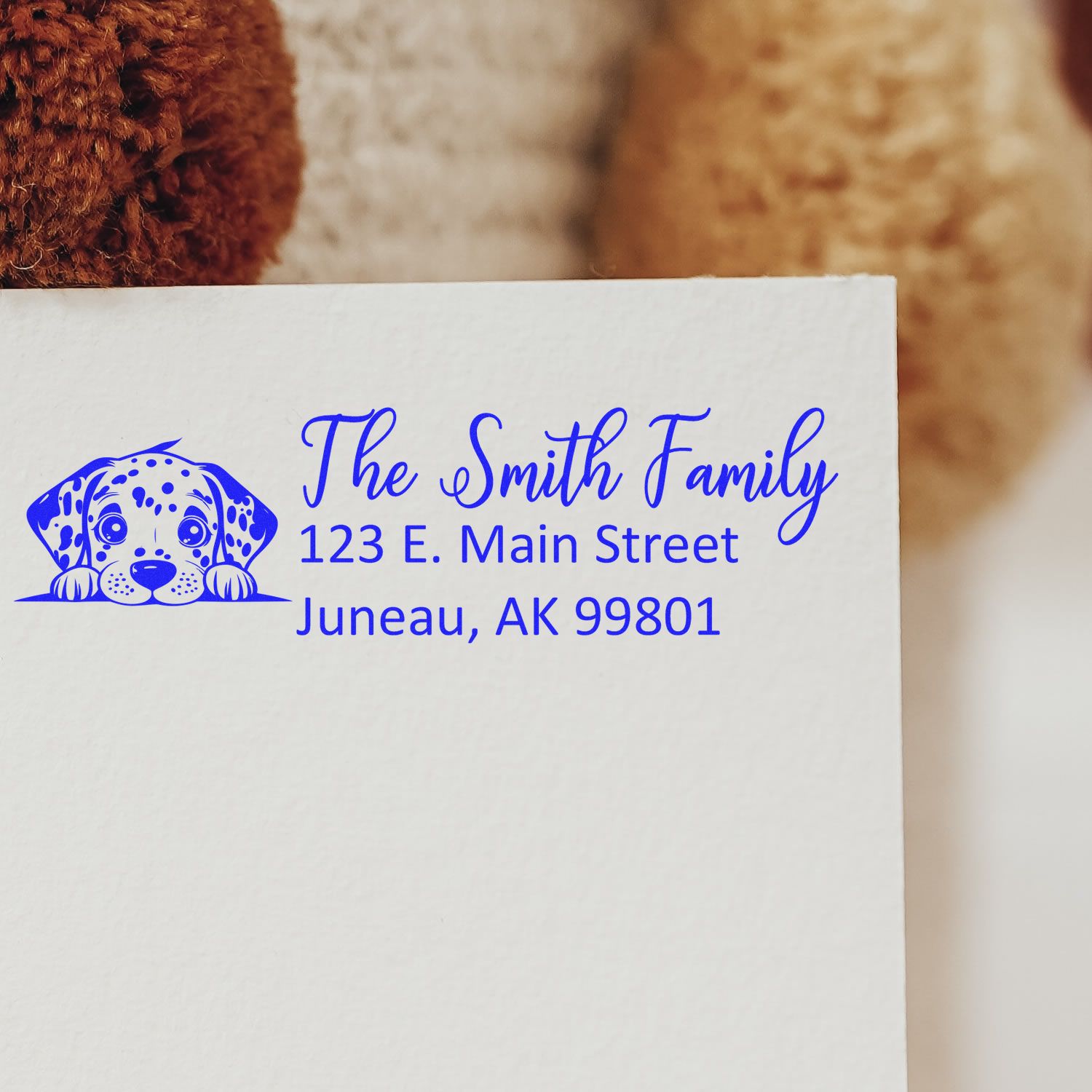 Dalmatian Customized Address Stamp