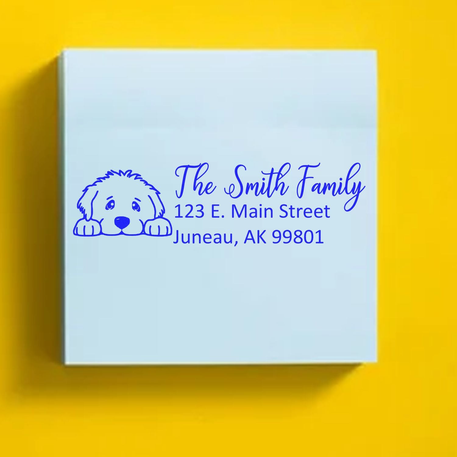 Great Dane Customized Address Stamp