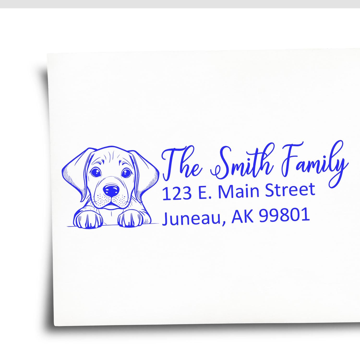 Rhodesian Ridgeback Customized Address Stamp