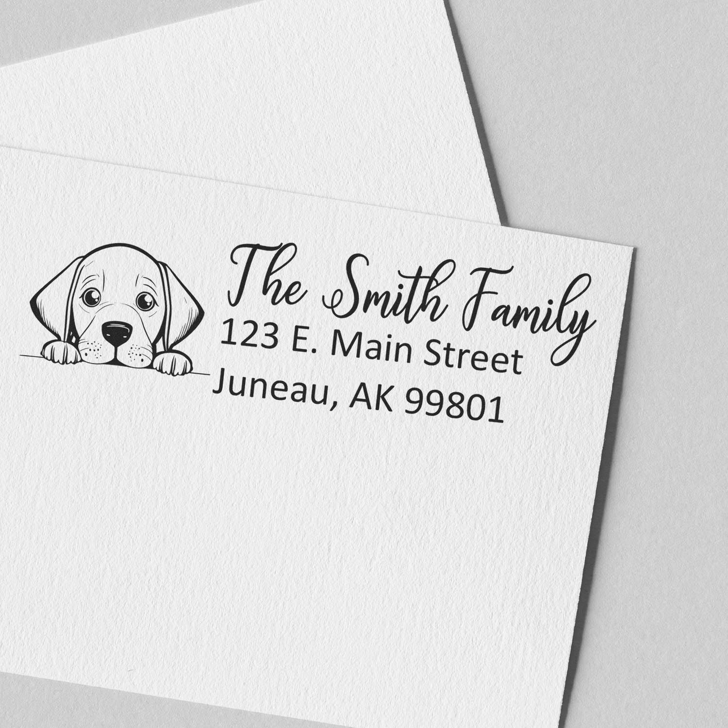 Customized Vizsla Self-Inking Home Address Stamp