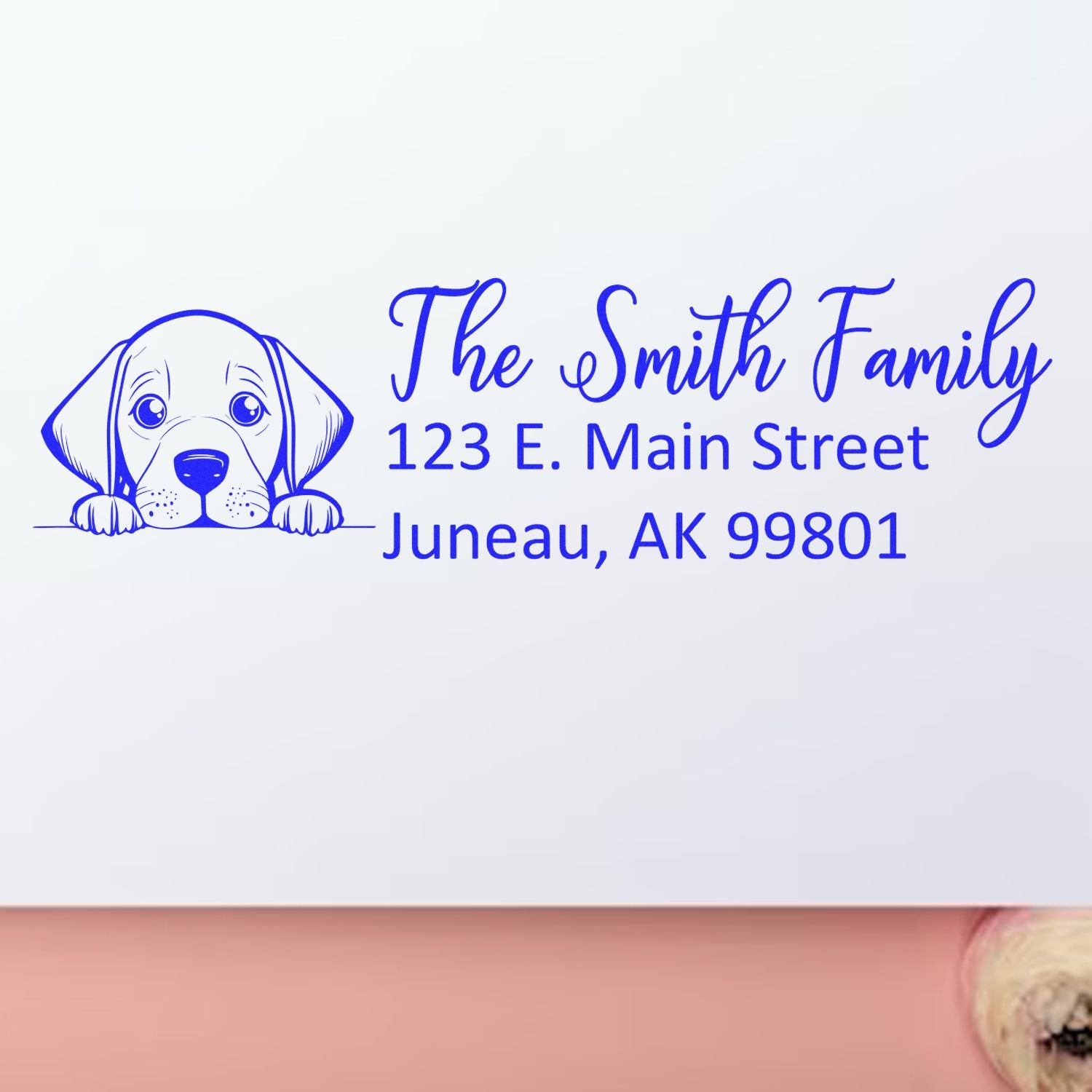 Customized Vizsla Self-Inking Home Address Stamp