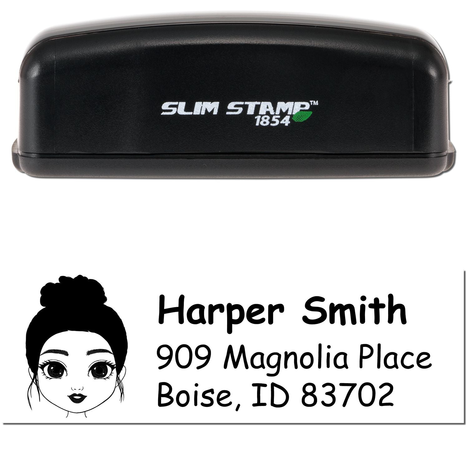 Ms Harper Bitmoji Customized Address Stamp Pre-Inked