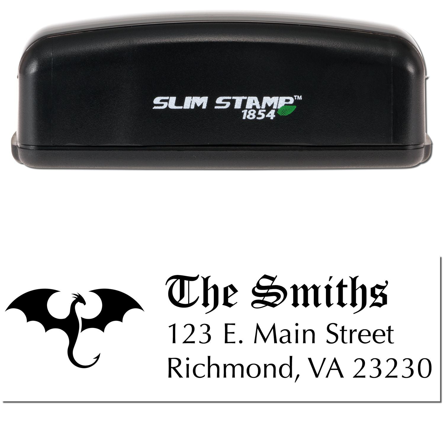 Slim Frostbite Dragon Custom Home Address For Envelopes Stamp