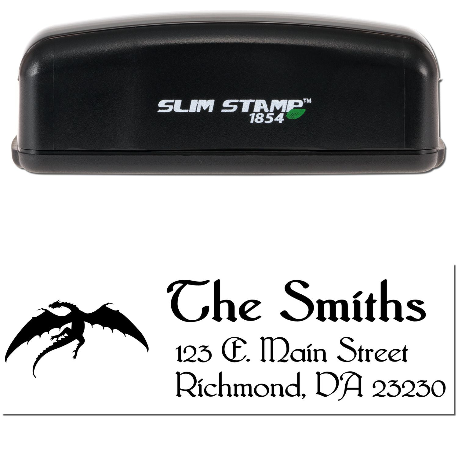 Slim Venomfang Dragon Customize Address Label Stamp