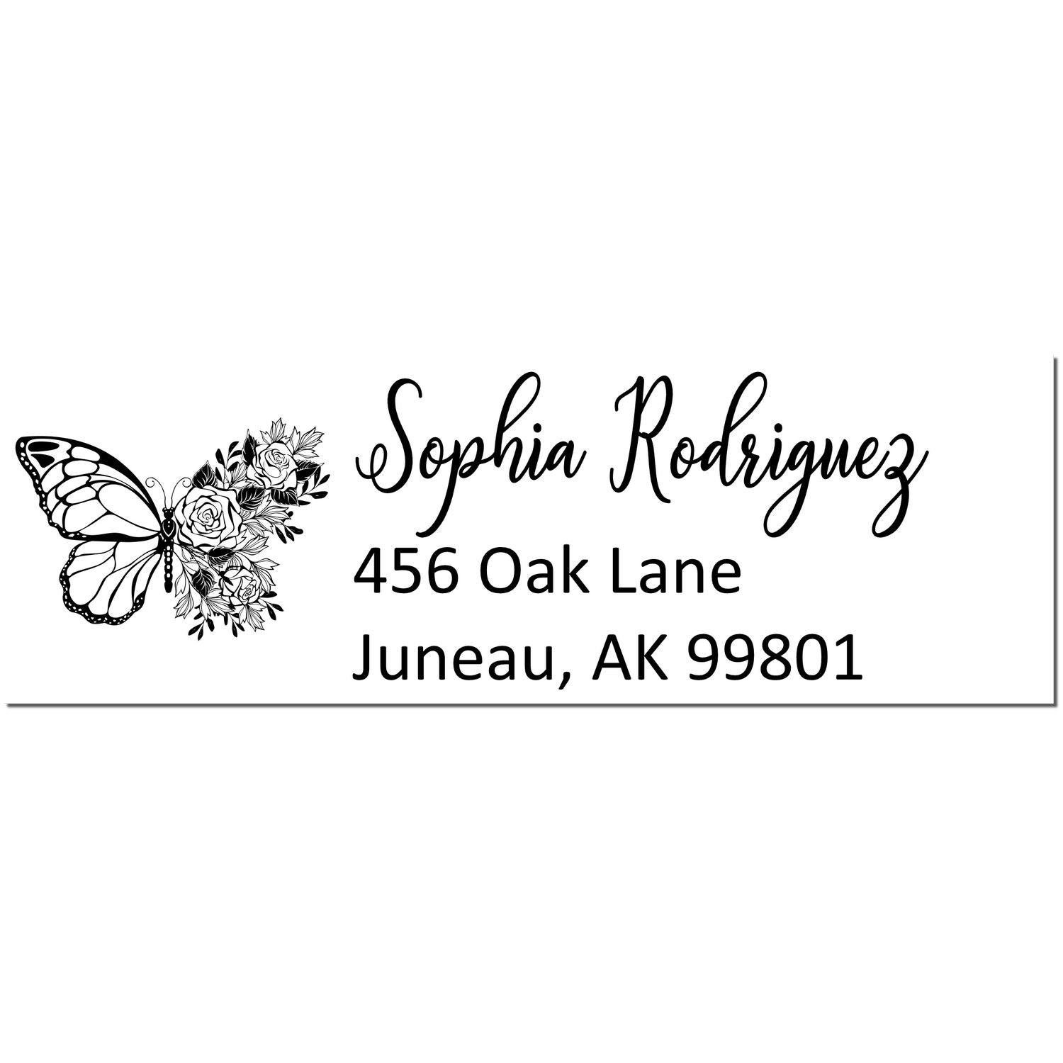 Self-Inking Swift Breezewing Mythical Fairy Personalized Home Address For Envelopes Stamp