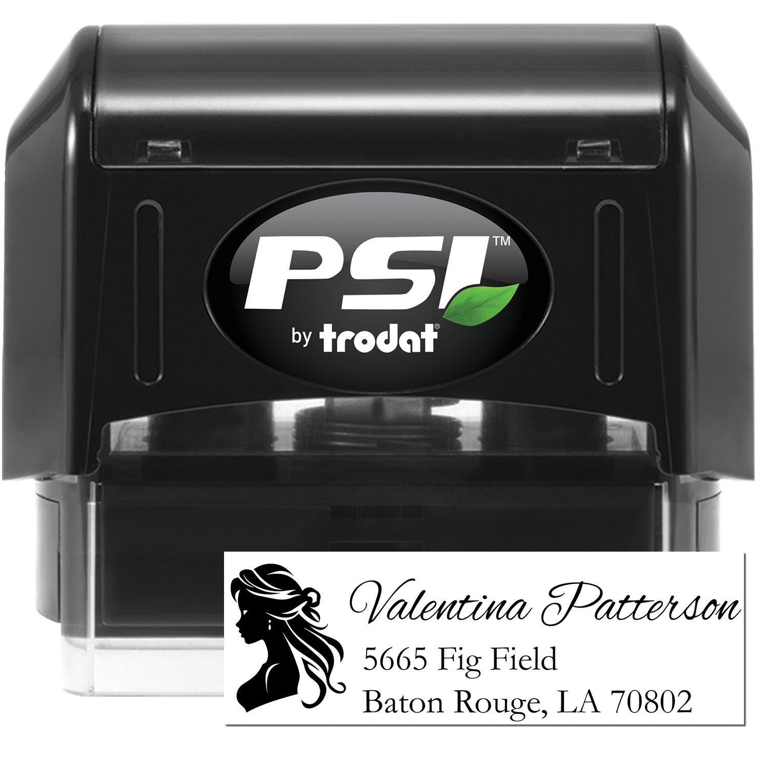 PSI Majestic Leonora Princess Custom Return Address Pre-Inked Stamp