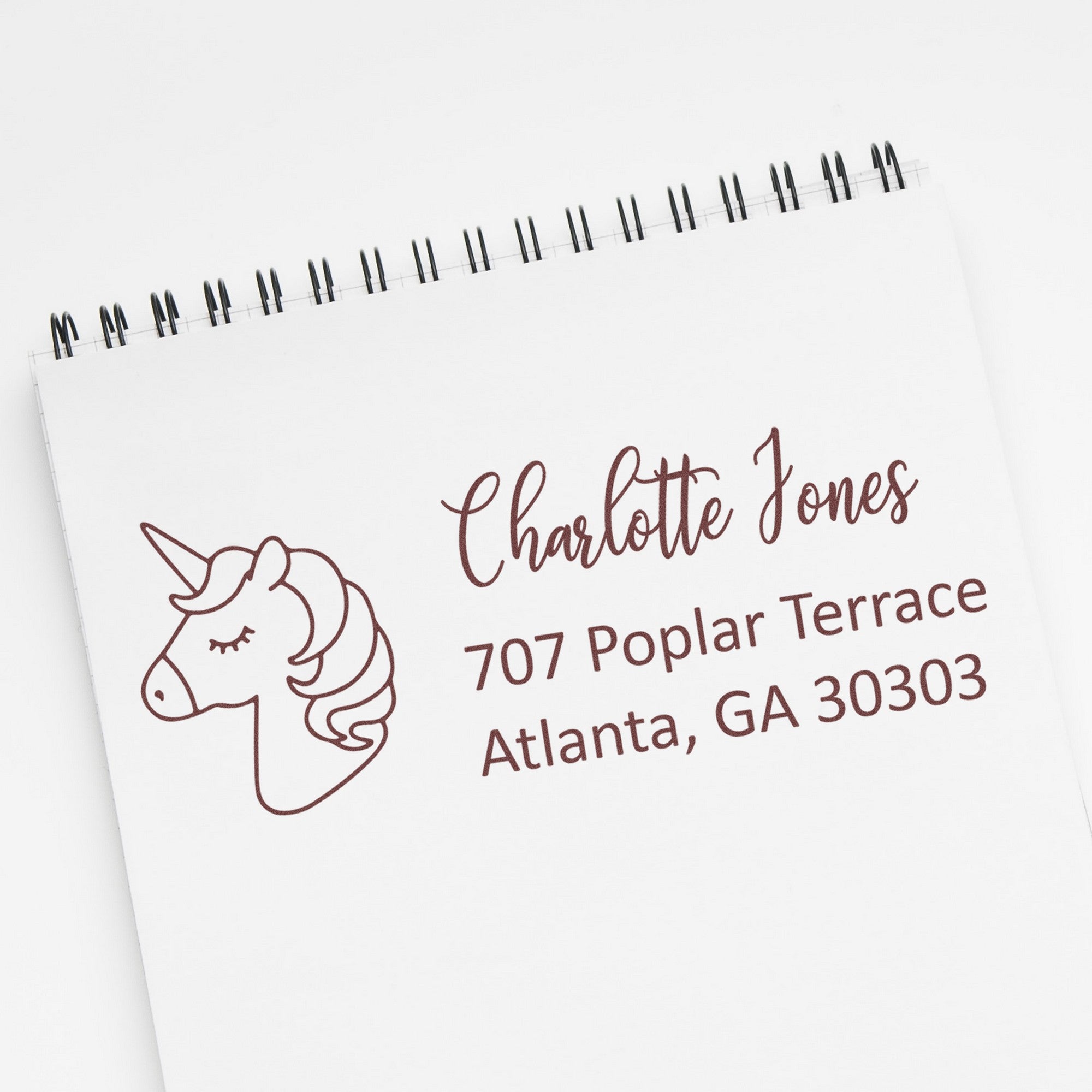 Tranquil Shimmergaze Unicorn Customized Mailing