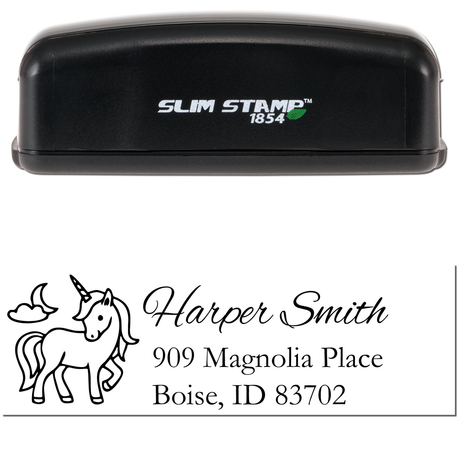 Serene Seraphina Unicorn Customized Home Address