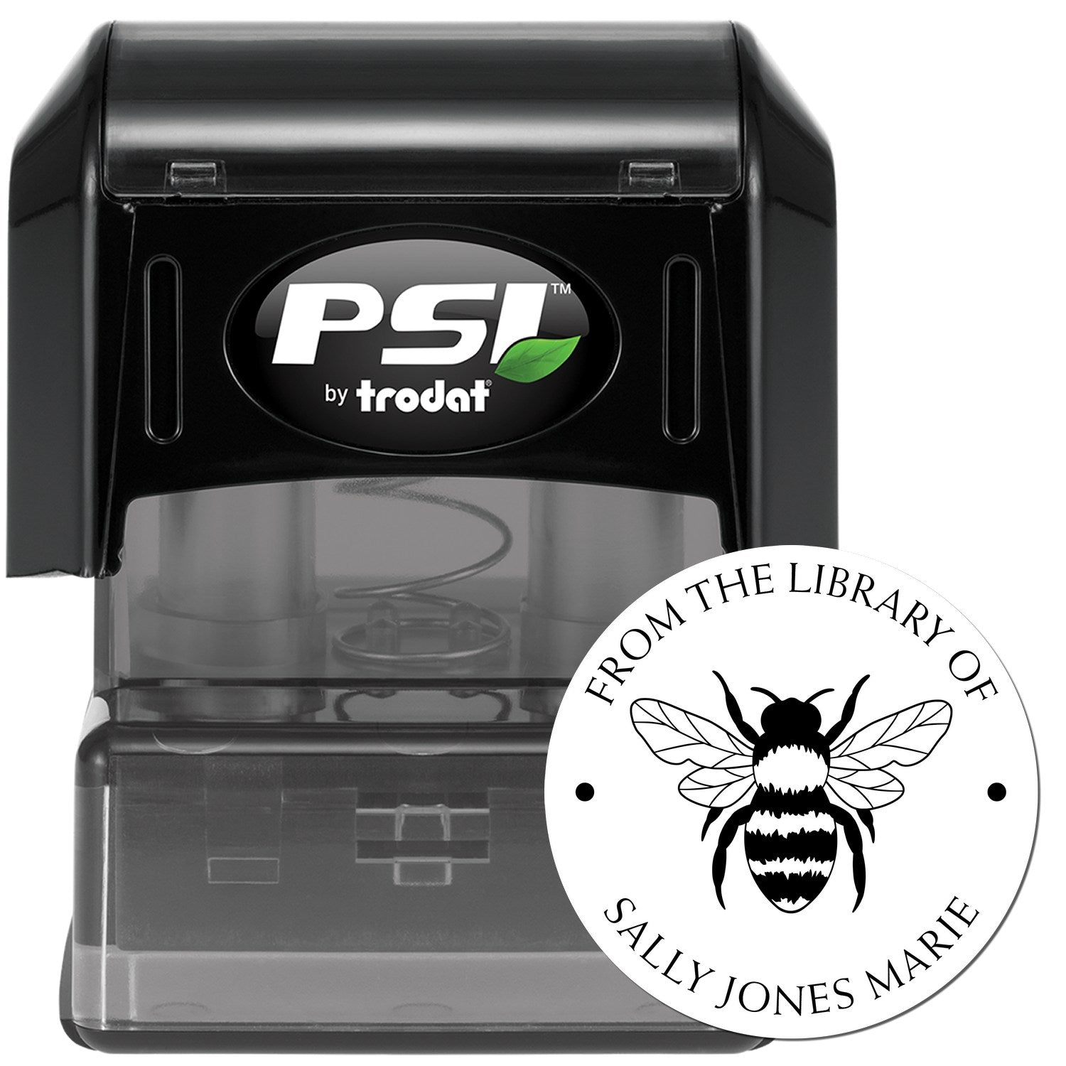PSI Pre-Inked Resplendent Hive Custom Made Name Stamp - Engineer Seal Stamps