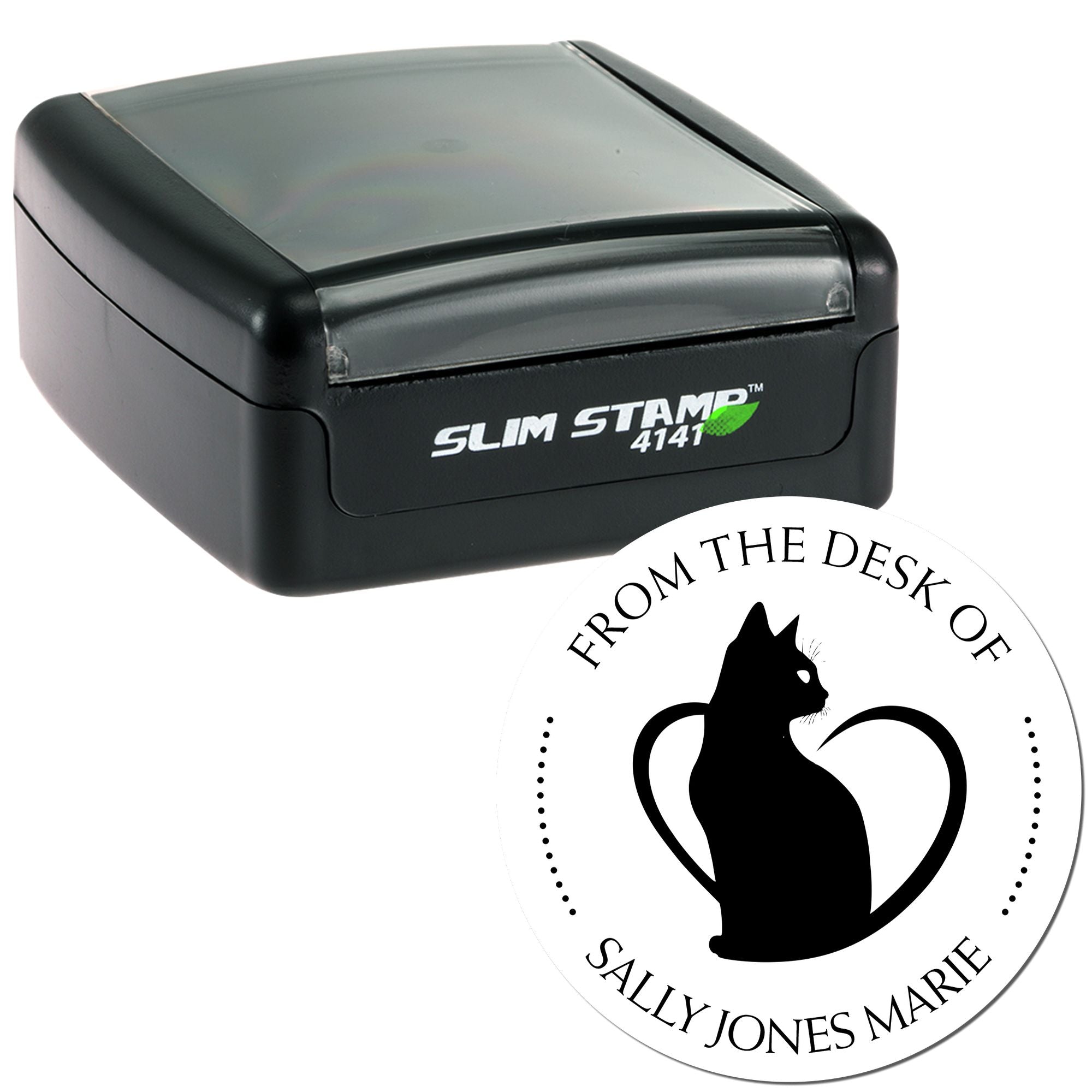 Pre-Inked Furry Cat Read It Stamp - Engineer Seal Stamps