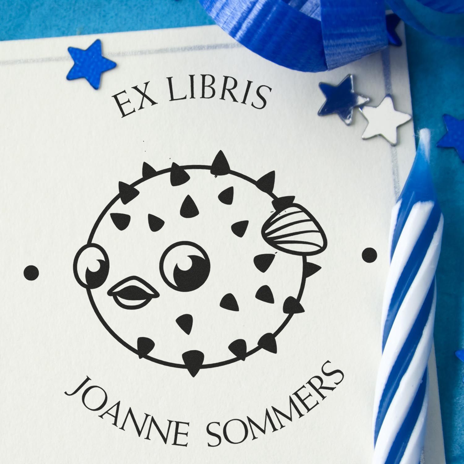 Self-Inking Proper Puffer Personalized Library Of Stamp - Engineer Seal Stamps