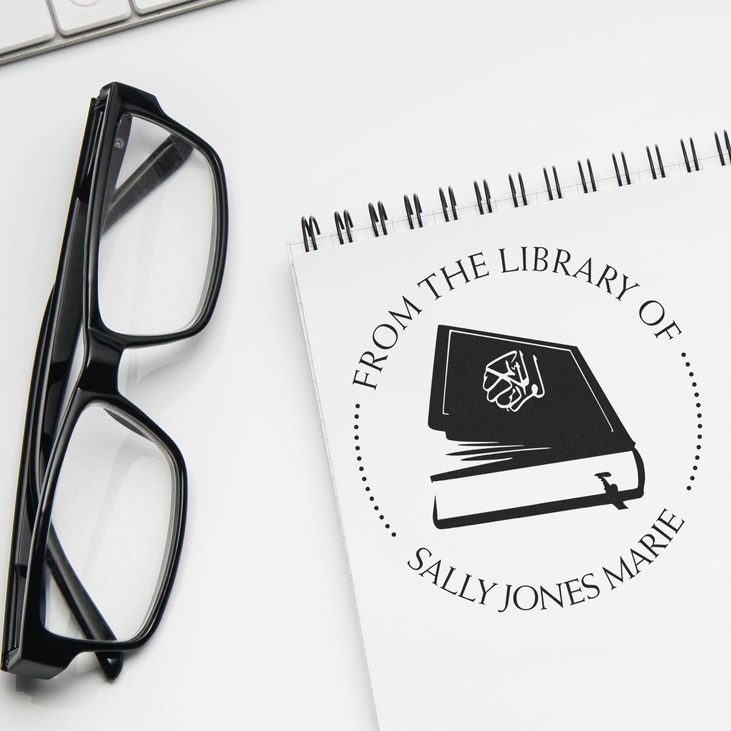 Wood Handle Holy Book Customized Home Stamp - Engineer Seal Stamps