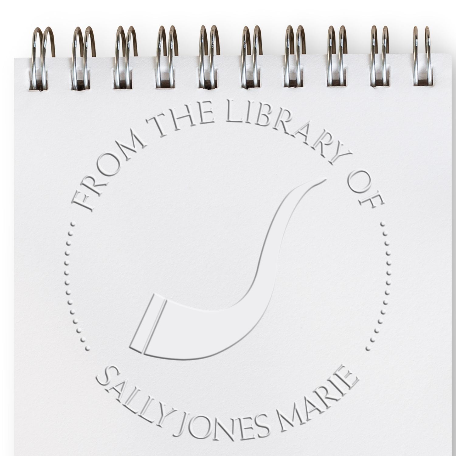 Soft Resounding Shofar Custom Envelope Embossed Stamp