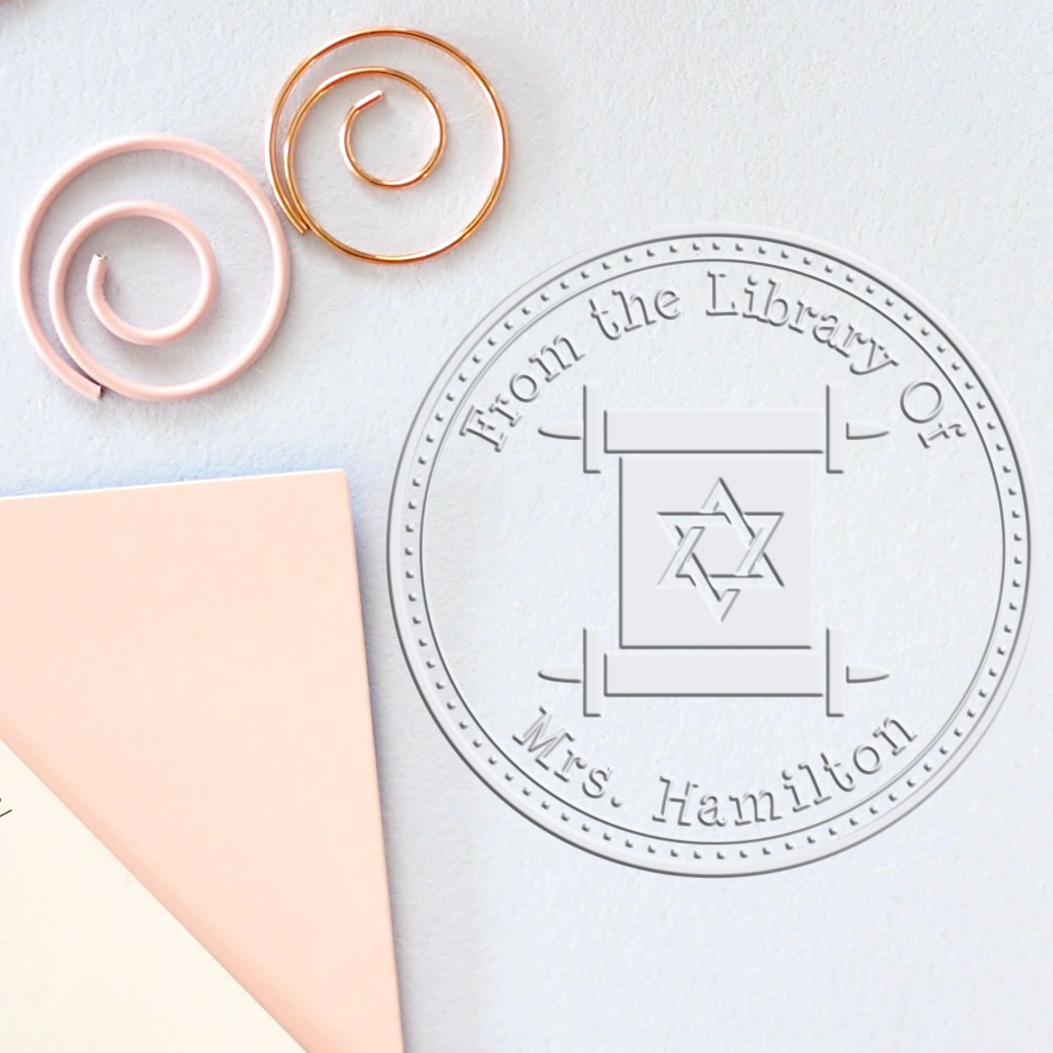 Desk Word of God Personalized Envelope Embossed Stamp - Engineer Seal Stamps