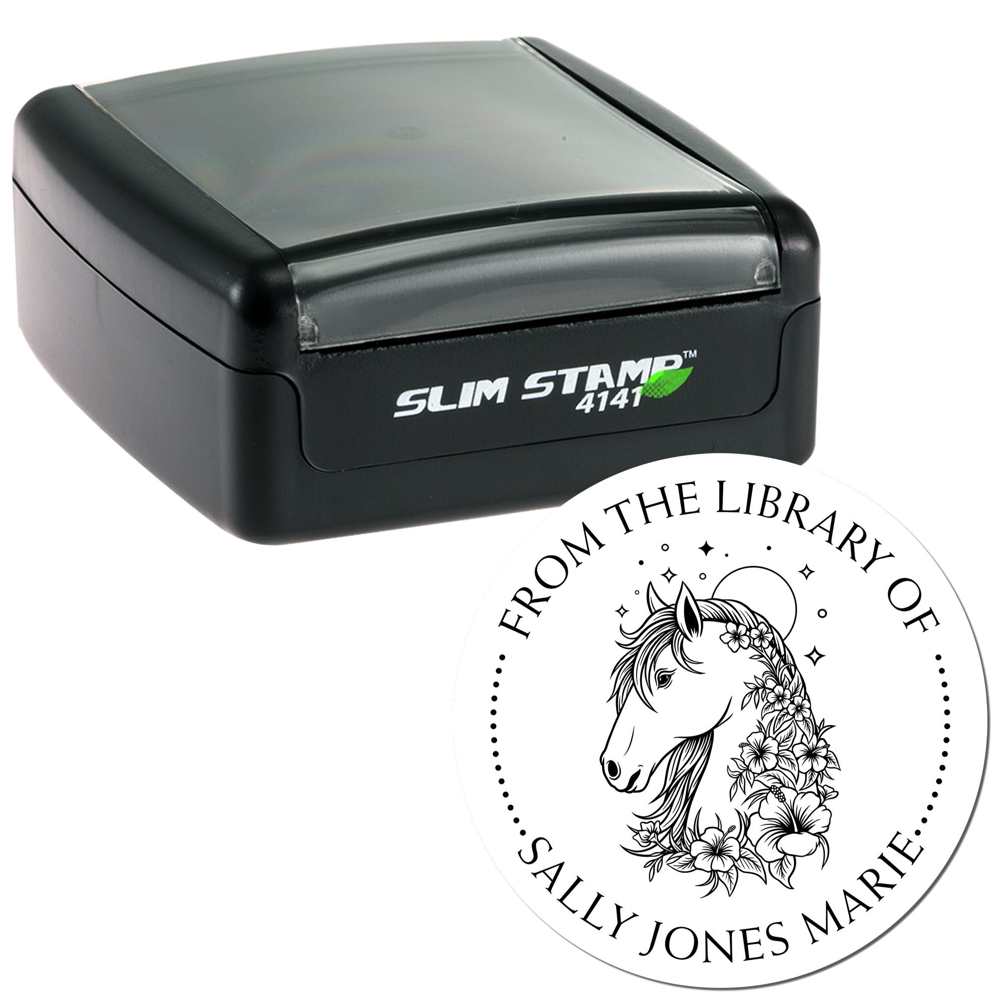Pre-Inked Spiritual Horse Name Stamp - Engineer Seal Stamps