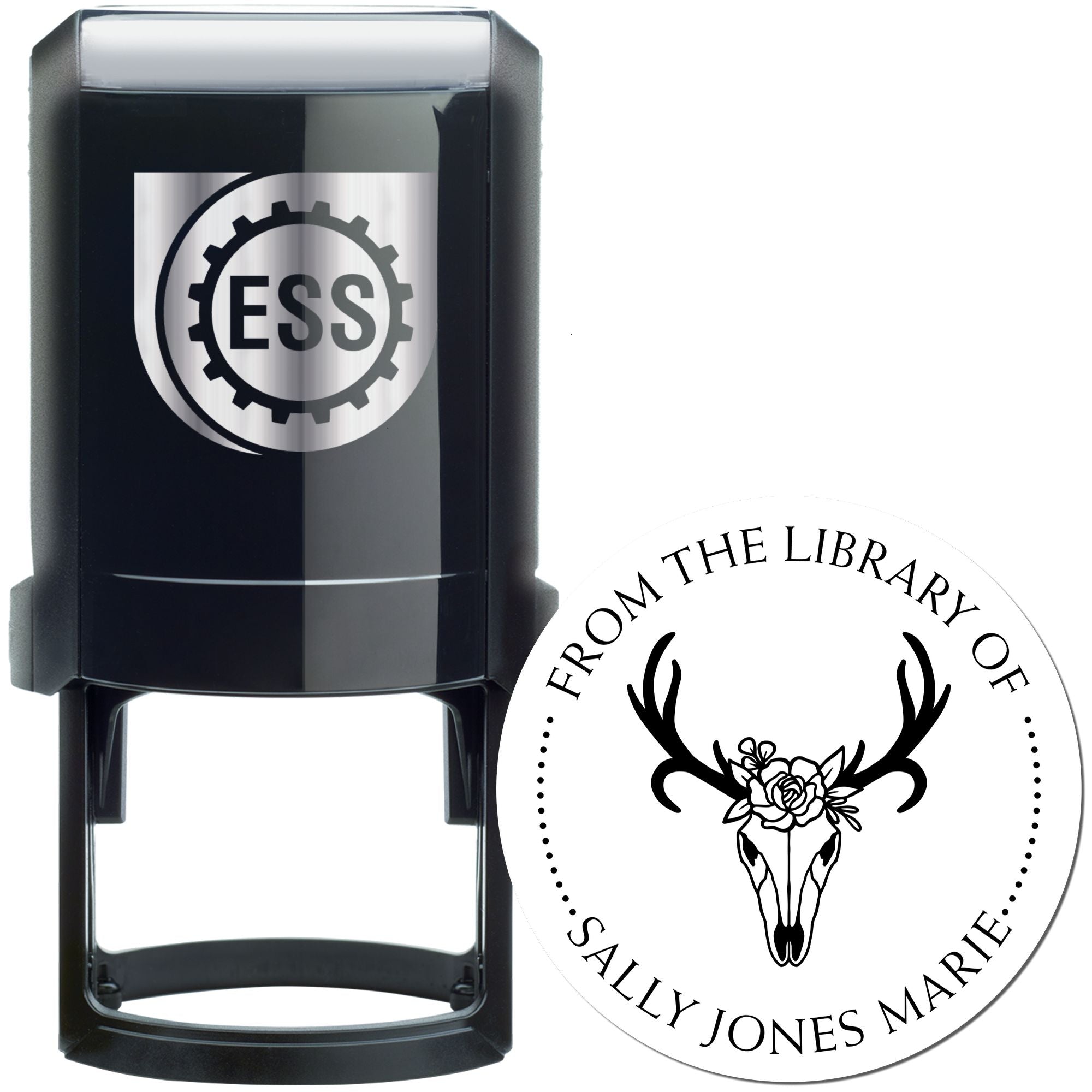 Self-Inking Beloved Deer Personalized Read It Stamp - Engineer Seal Stamps