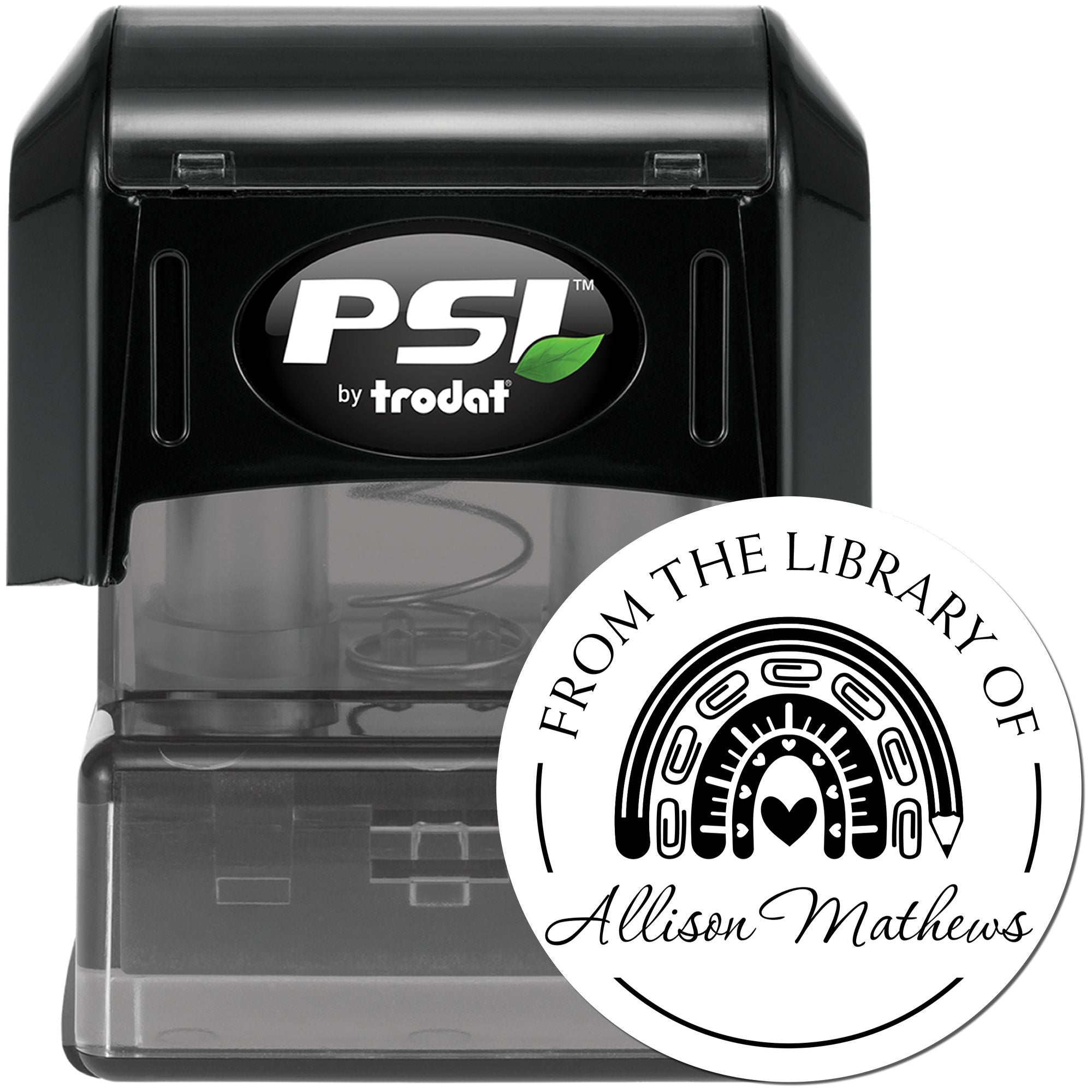 PSI Pre-Inked Educational Rainbow Custom Read It Stamp - Engineer Seal Stamps