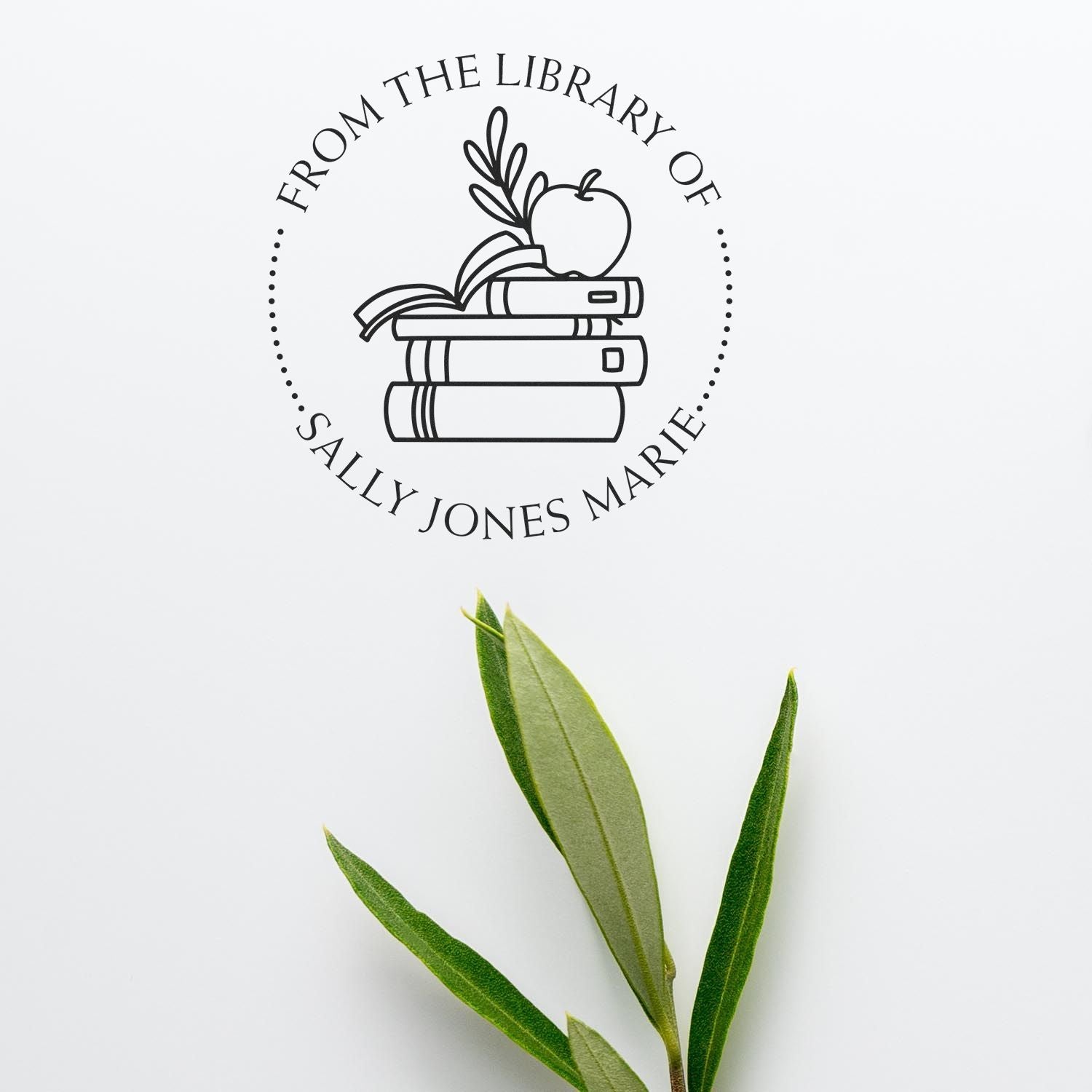 PSI Pre-Inked Imaginative Classroom Custom Read It Love It Return It Stamp - Engineer Seal Stamps