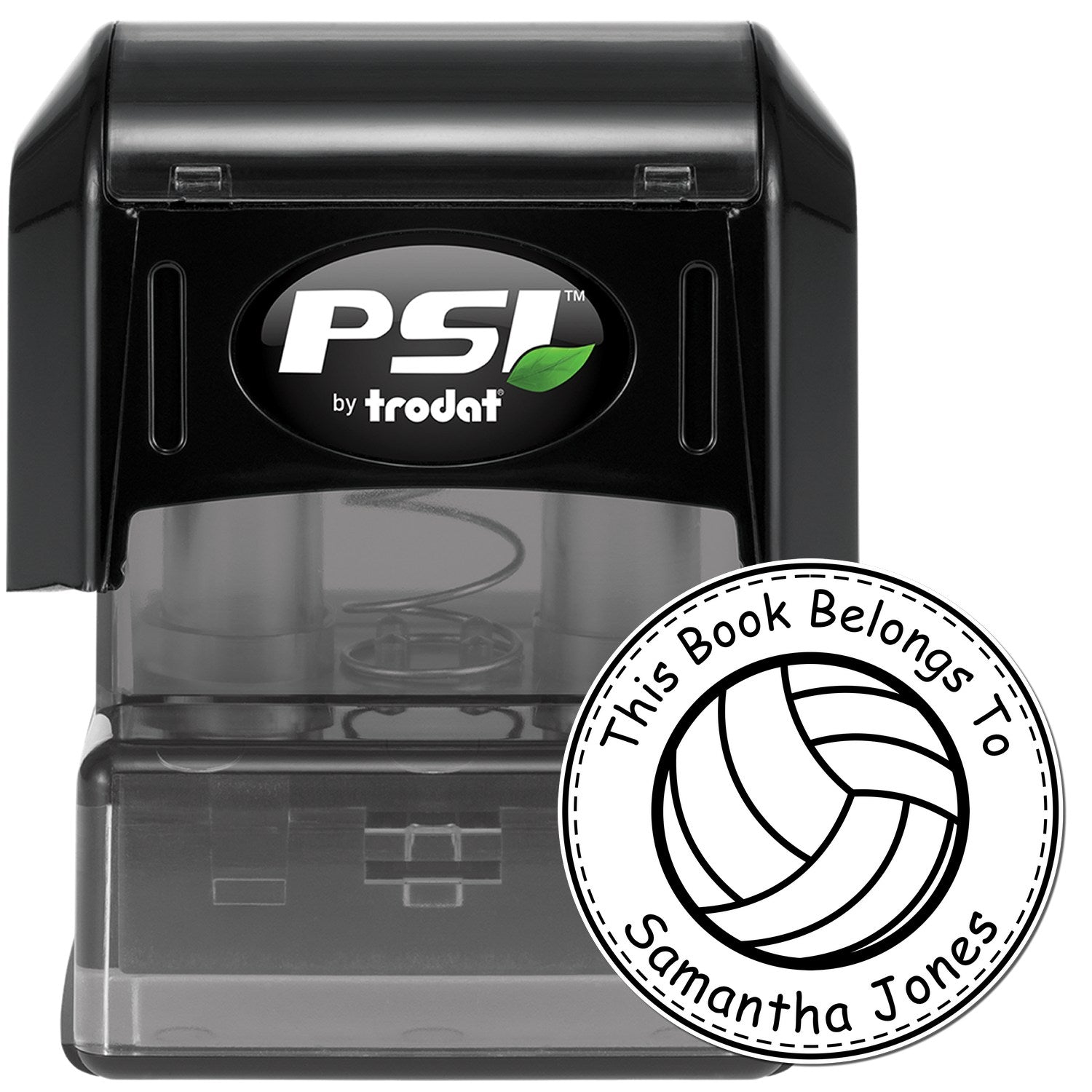 PSI Pre-Inked Fast-paced Volleyball Custom Made Read It Stamper - Engineer Seal Stamps