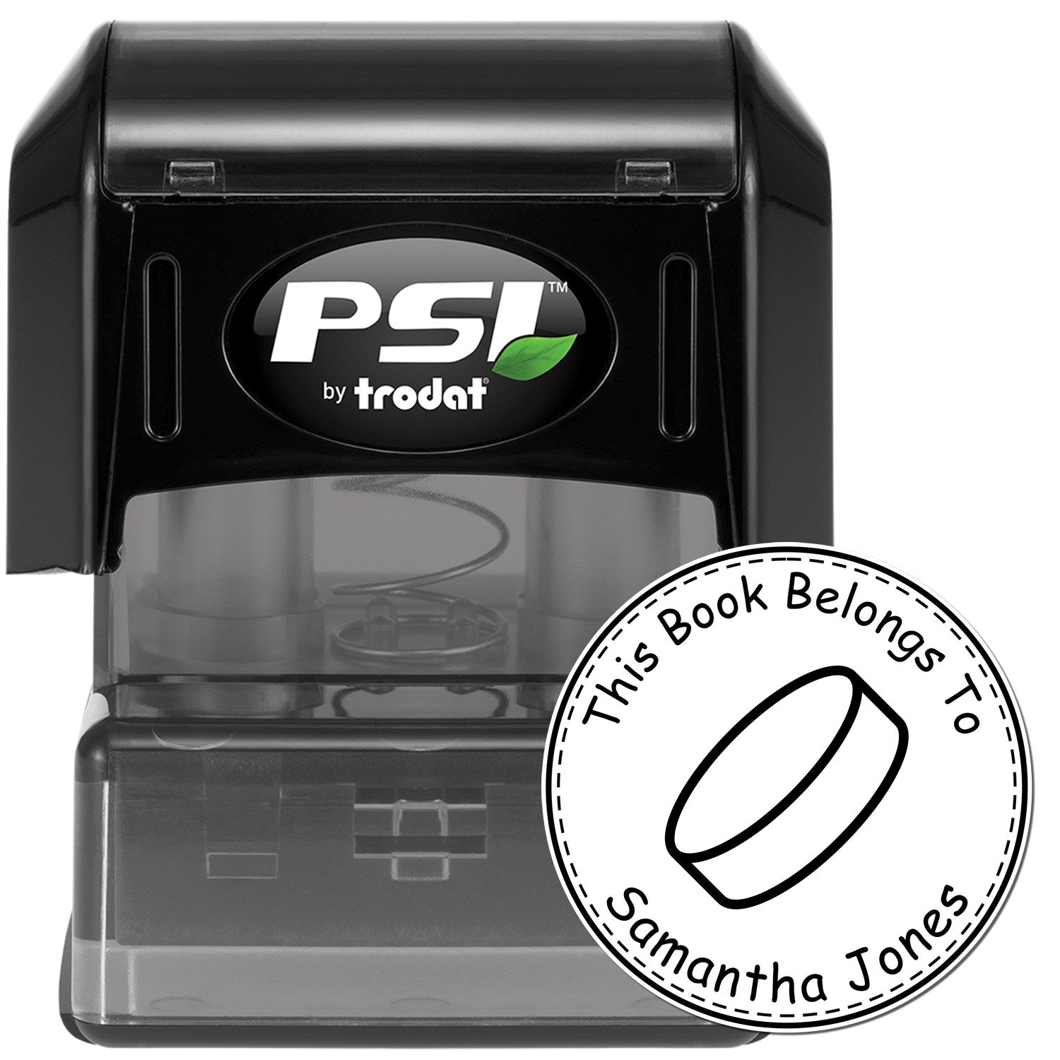 PSI Pre-Inked Physical Hockey Custom Made Read It Love It Stamper - Engineer Seal Stamps