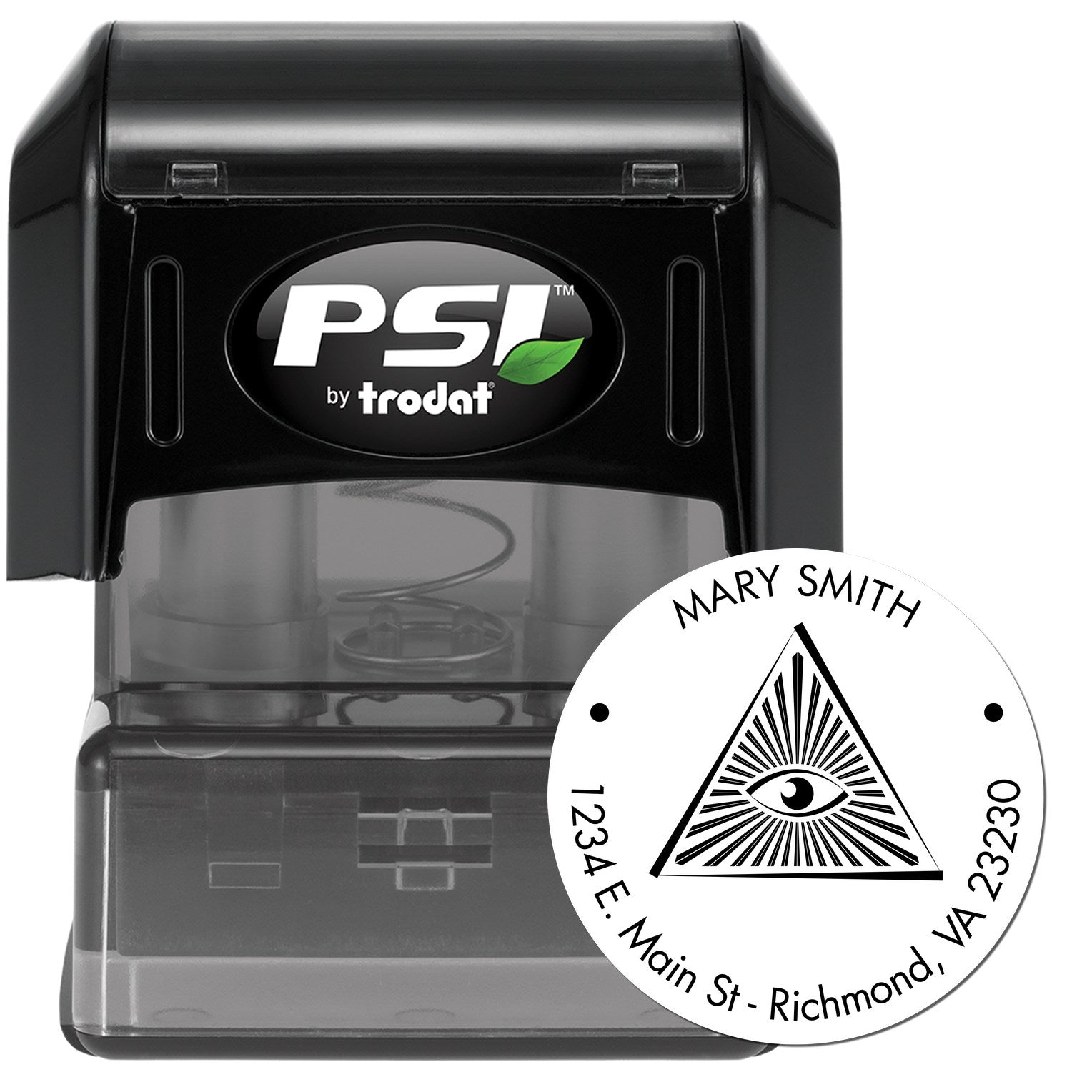 PSI Pre-Inked Elusive Masons Custom Made Envelope Stamper - Engineer Seal Stamps