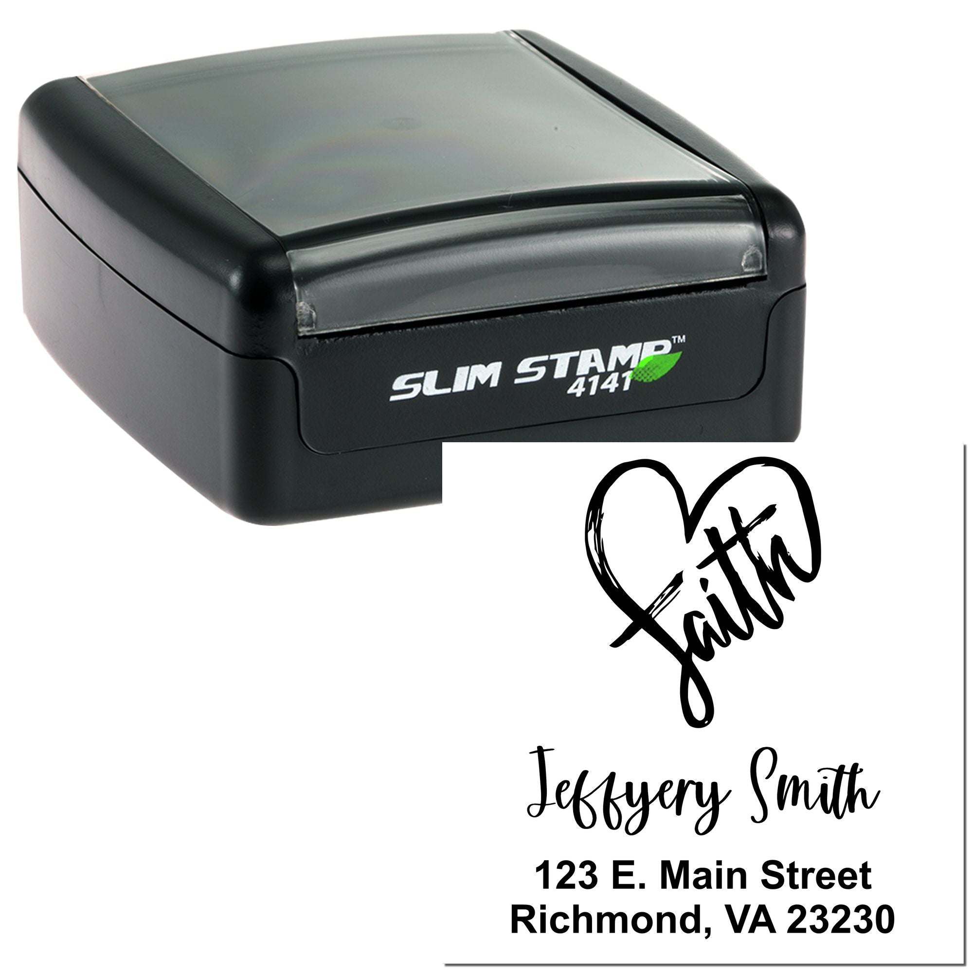 Love & Faith Christian Home Stamper Self-Inking - Engineer Seal Stamps