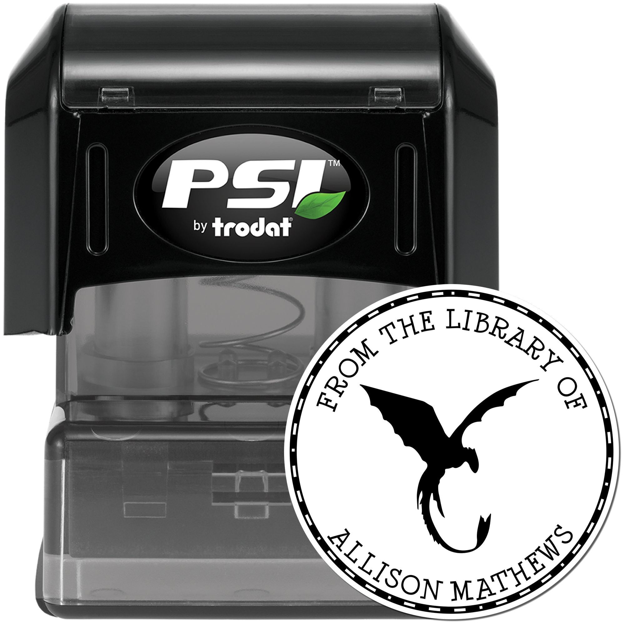 PSI Pre-Inked Frost Breath Custom Made Reader Stamp - Engineer Seal Stamps