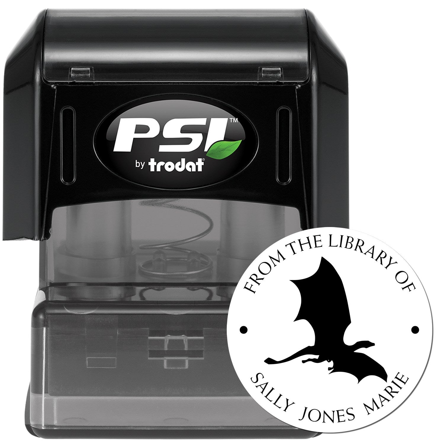 PSI Pre-Inked Sky Dancer Custom Made Reader Stamper