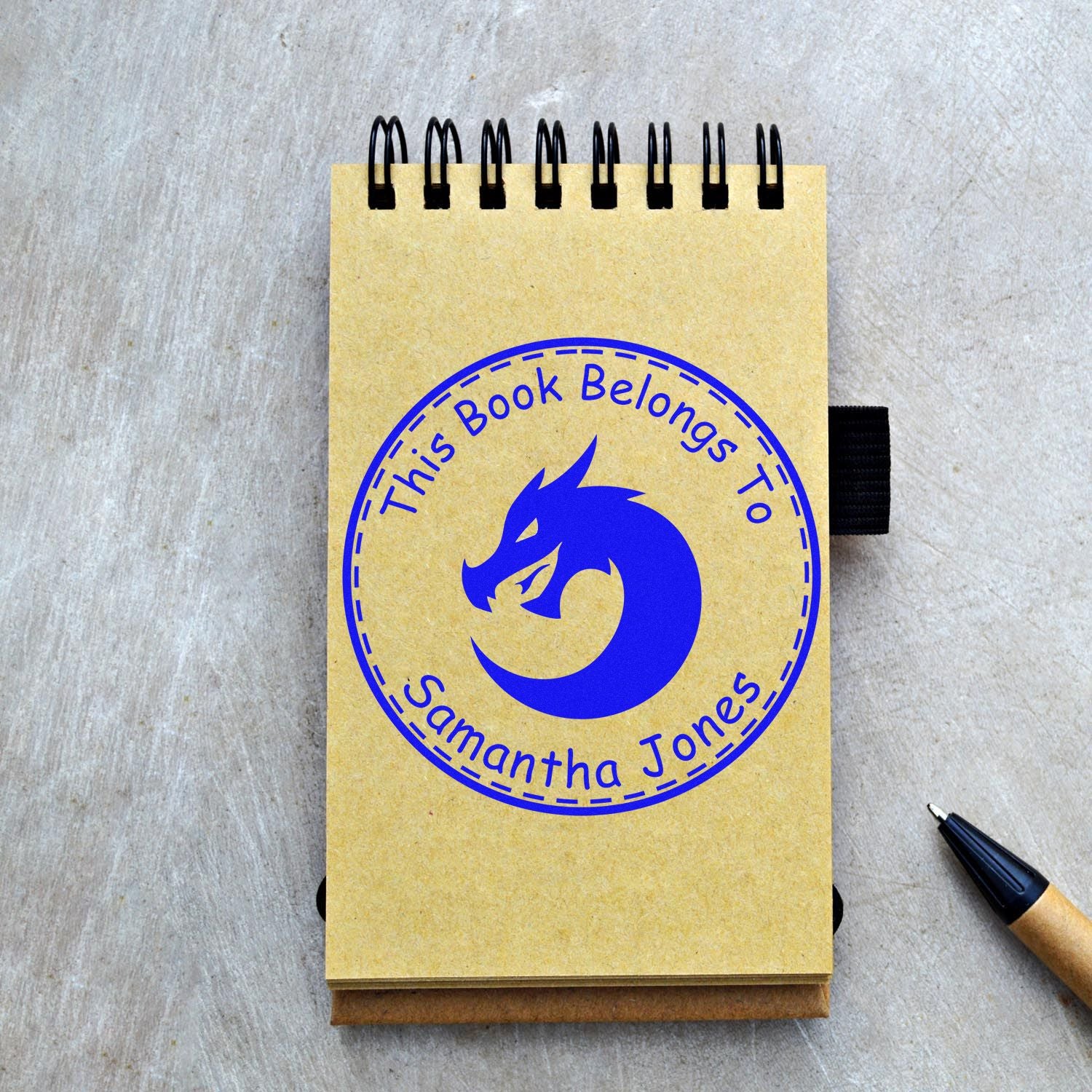 Self-Inking Quake Stomper Custom Read It Stamper - Engineer Seal Stamps