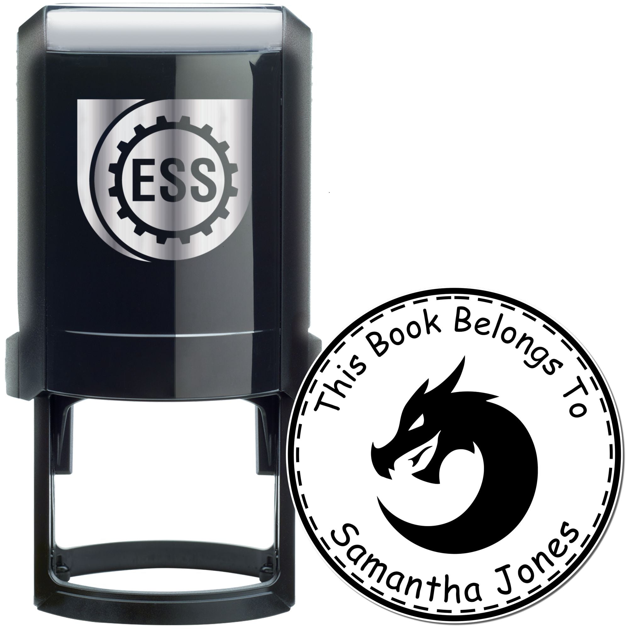 Self-Inking Quake Stomper Custom Read It Stamper - Engineer Seal Stamps