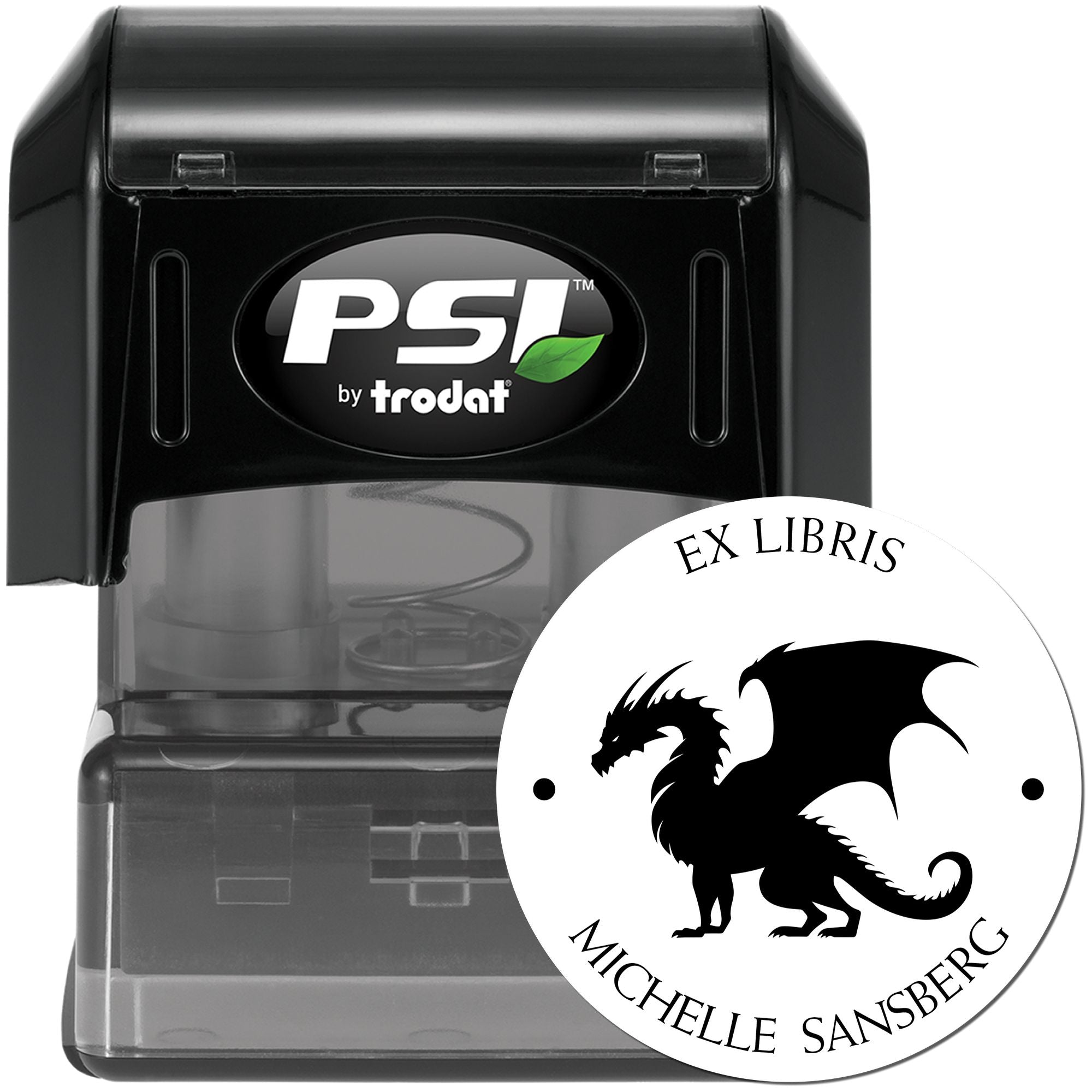 PSI Pre-Inked Solar Twister Custom Made Name Inscription Stamp - Engineer Seal Stamps